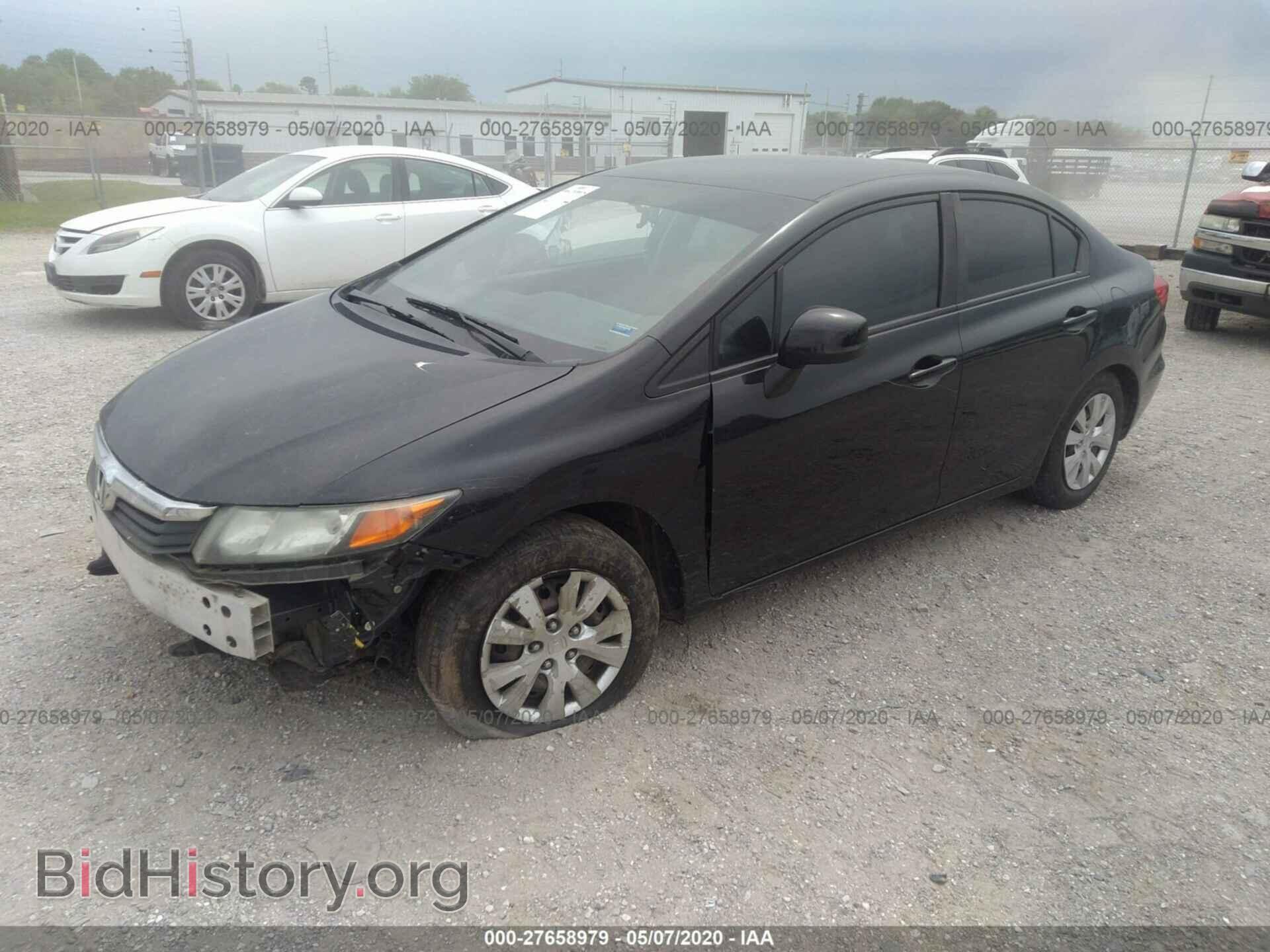 2012 HONDA CIVIC - VIN: 19XFB2F55CE343756 - Photo 2