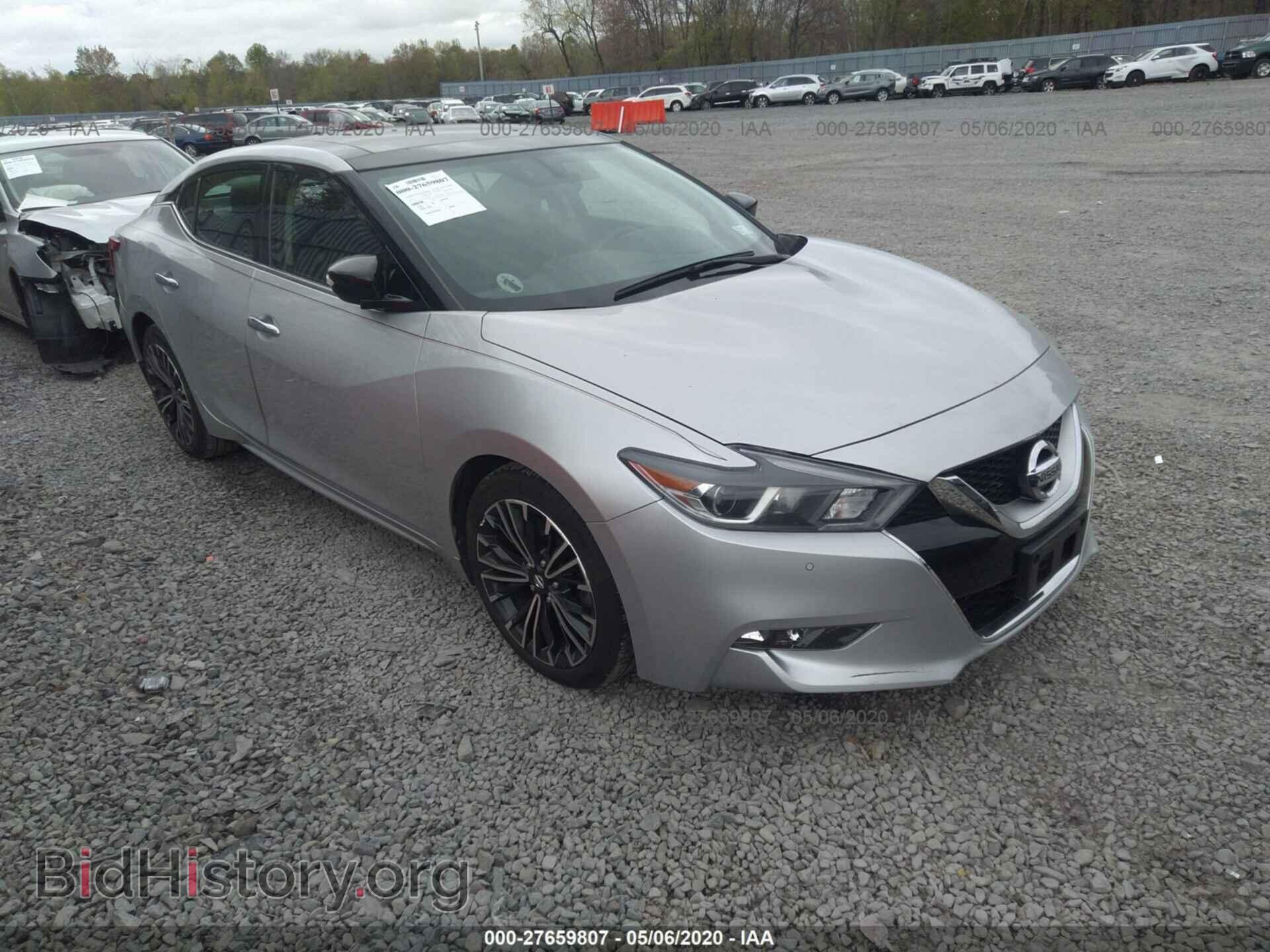 Фотография 1N4AA6AP0HC450537 - NISSAN MAXIMA 2017