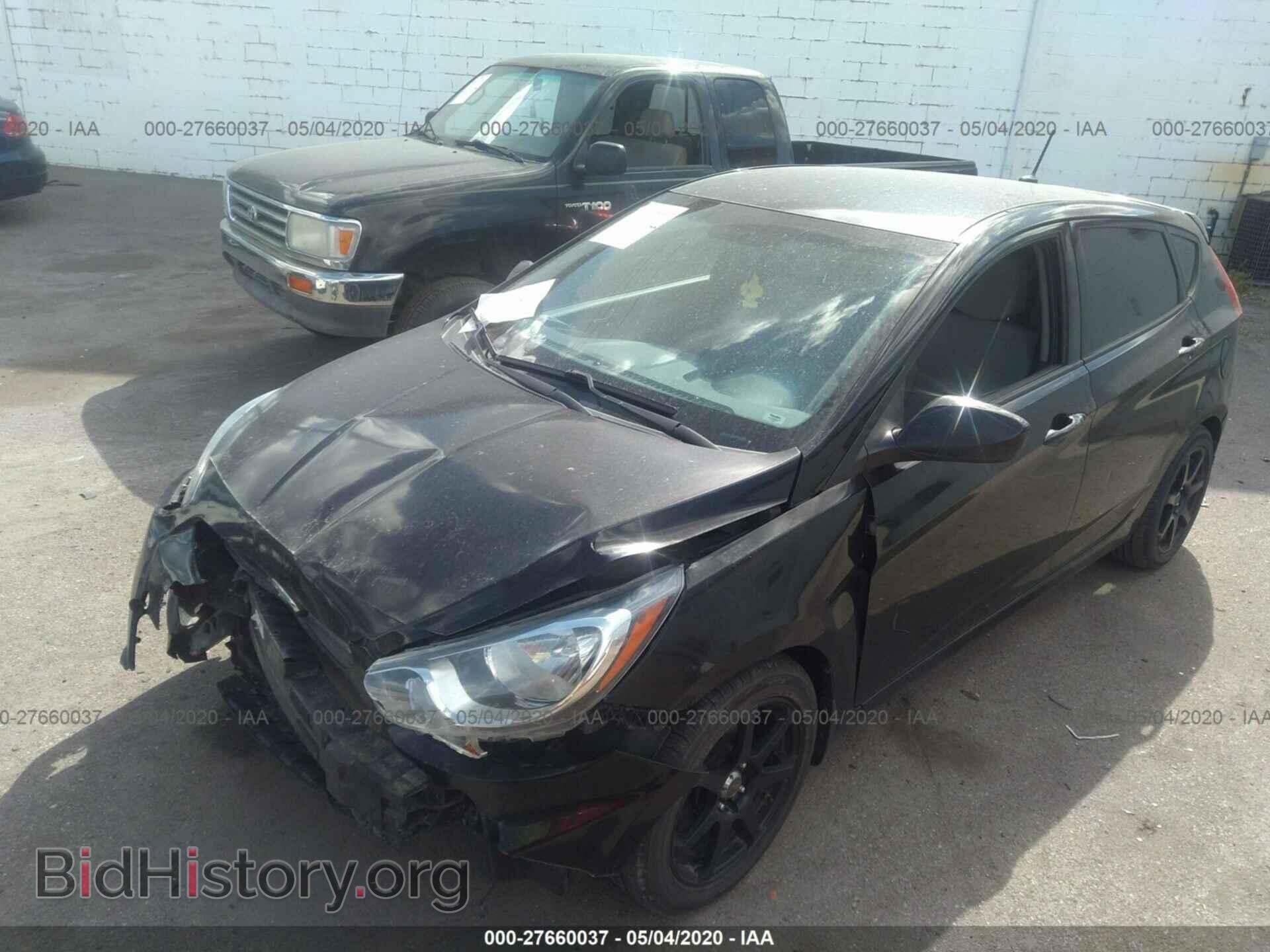 2012 HYUNDAI ACCENT - VIN: KMHCU5AE0CU044999 - Фото 2