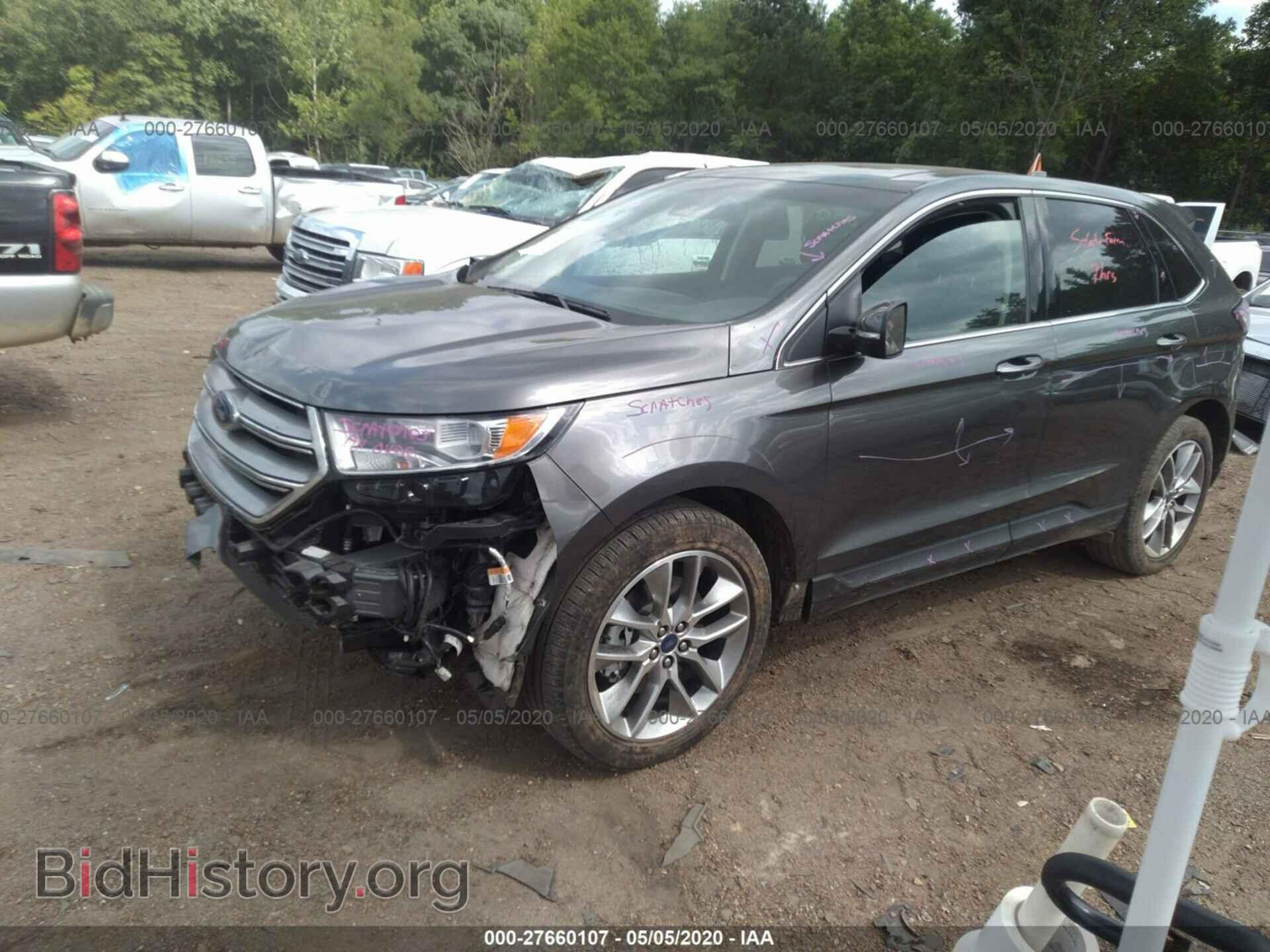 2018 FORD EDGE - VIN: 2FMPK3K87JBB11833 - Photo 2