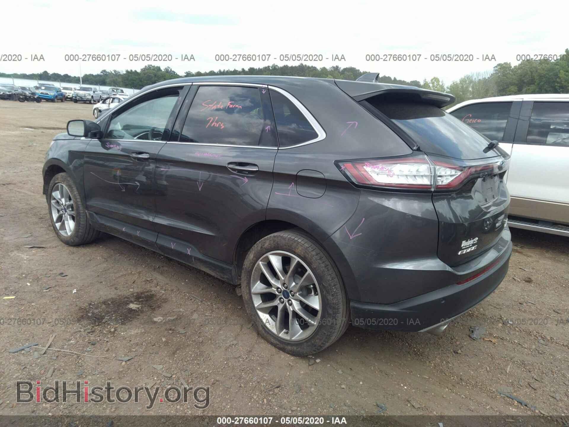 2018 FORD EDGE - VIN: 2FMPK3K87JBB11833 - Photo 3