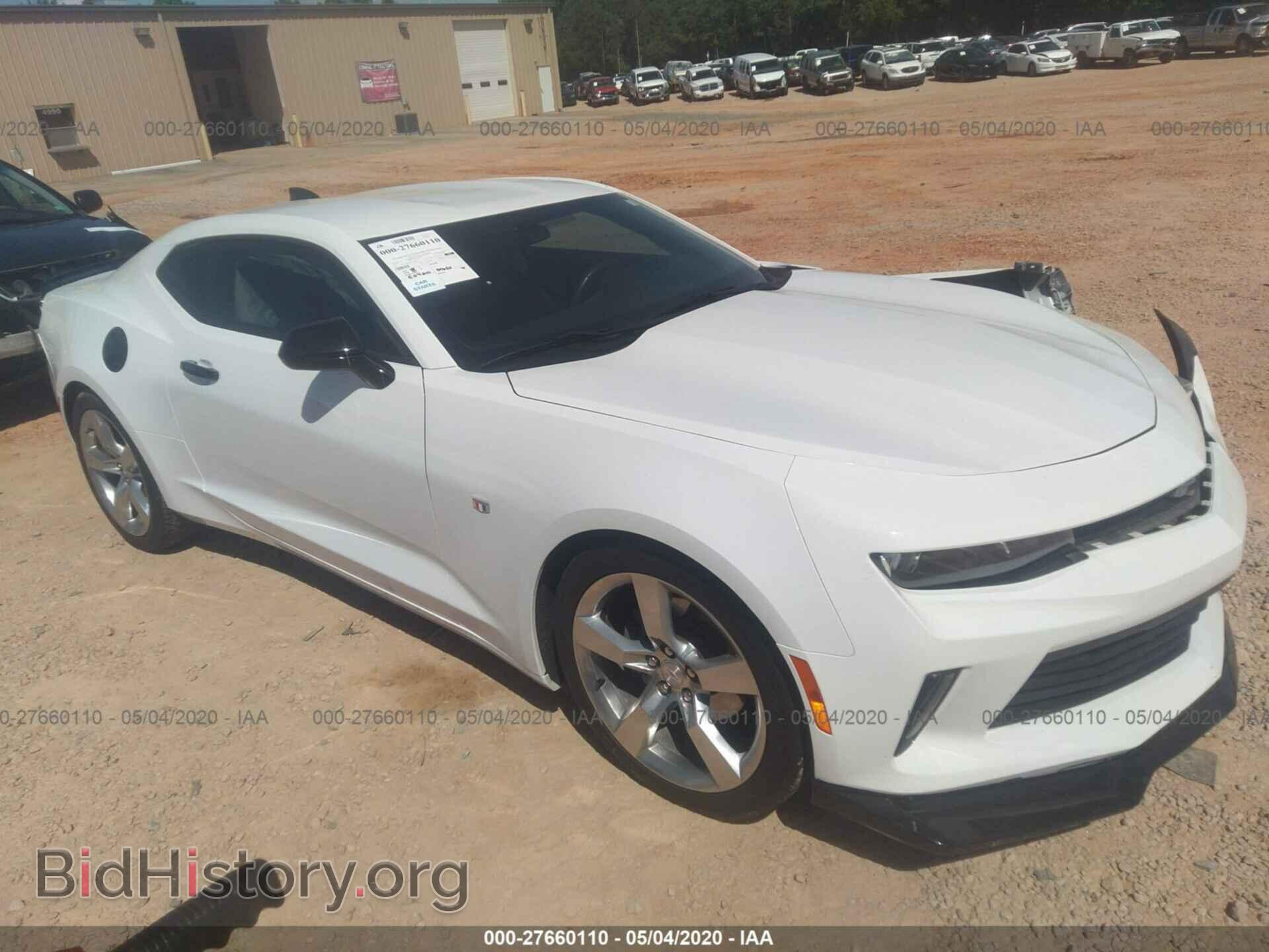 Фотография 1G1FB1RX1G0170011 - CHEVROLET CAMARO 2016