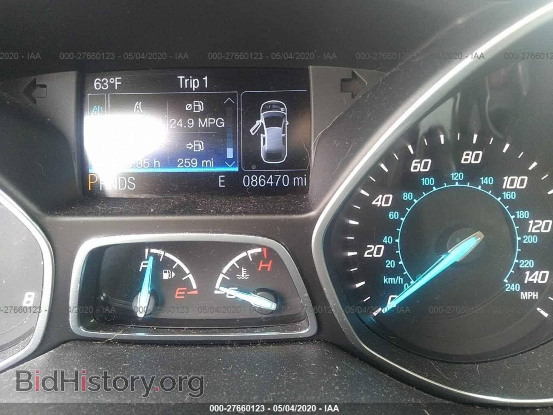2014 FORD ESCAPE - VIN: 1FMCU0J93EUB14679 - Фото 7