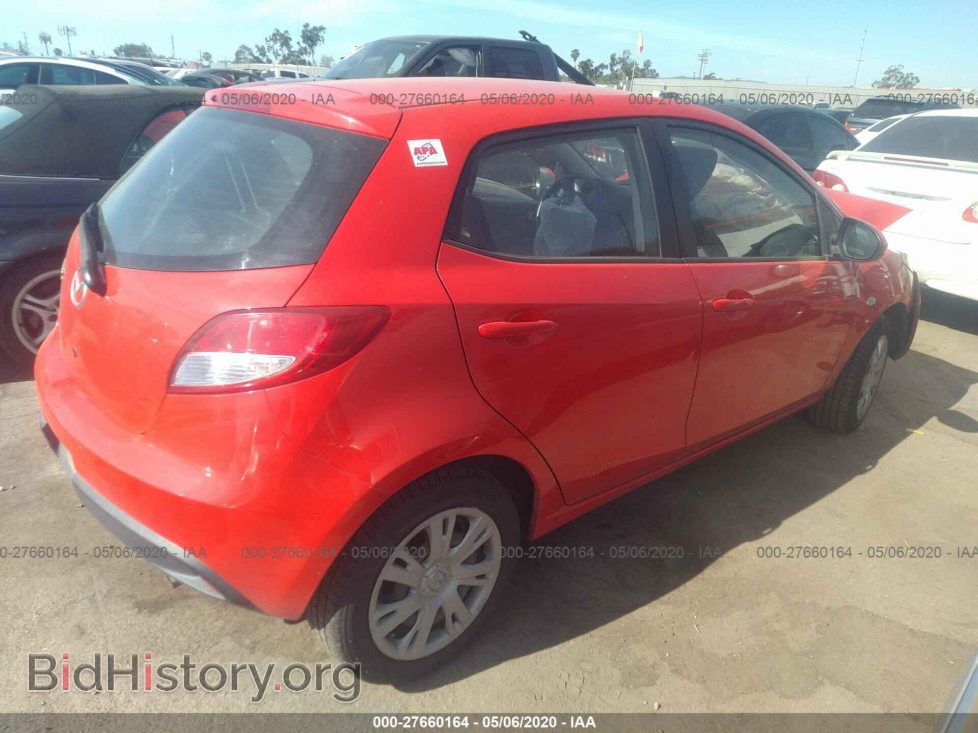 2011 MAZDA MAZDA2 - VIN: JM1DE1HZ0B0123327 - Фото 4