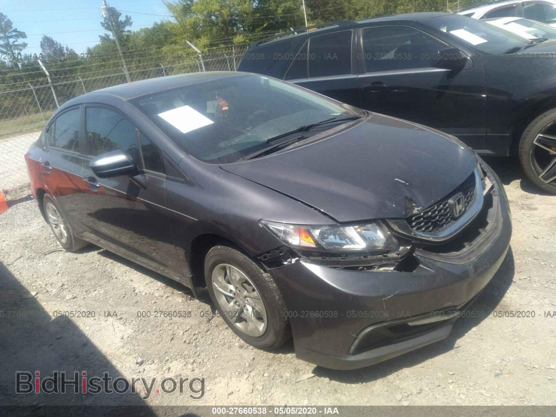Фотография 2HGFB2F54EH504512 - HONDA CIVIC 2014