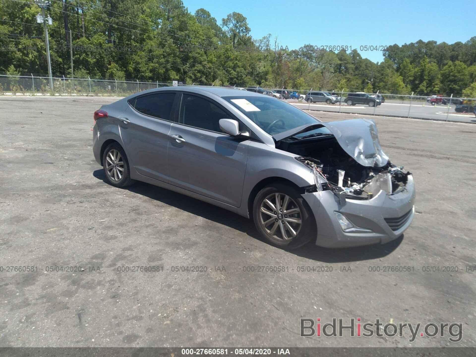 Photo KMHDH4AE3EU087819 - HYUNDAI ELANTRA 2014