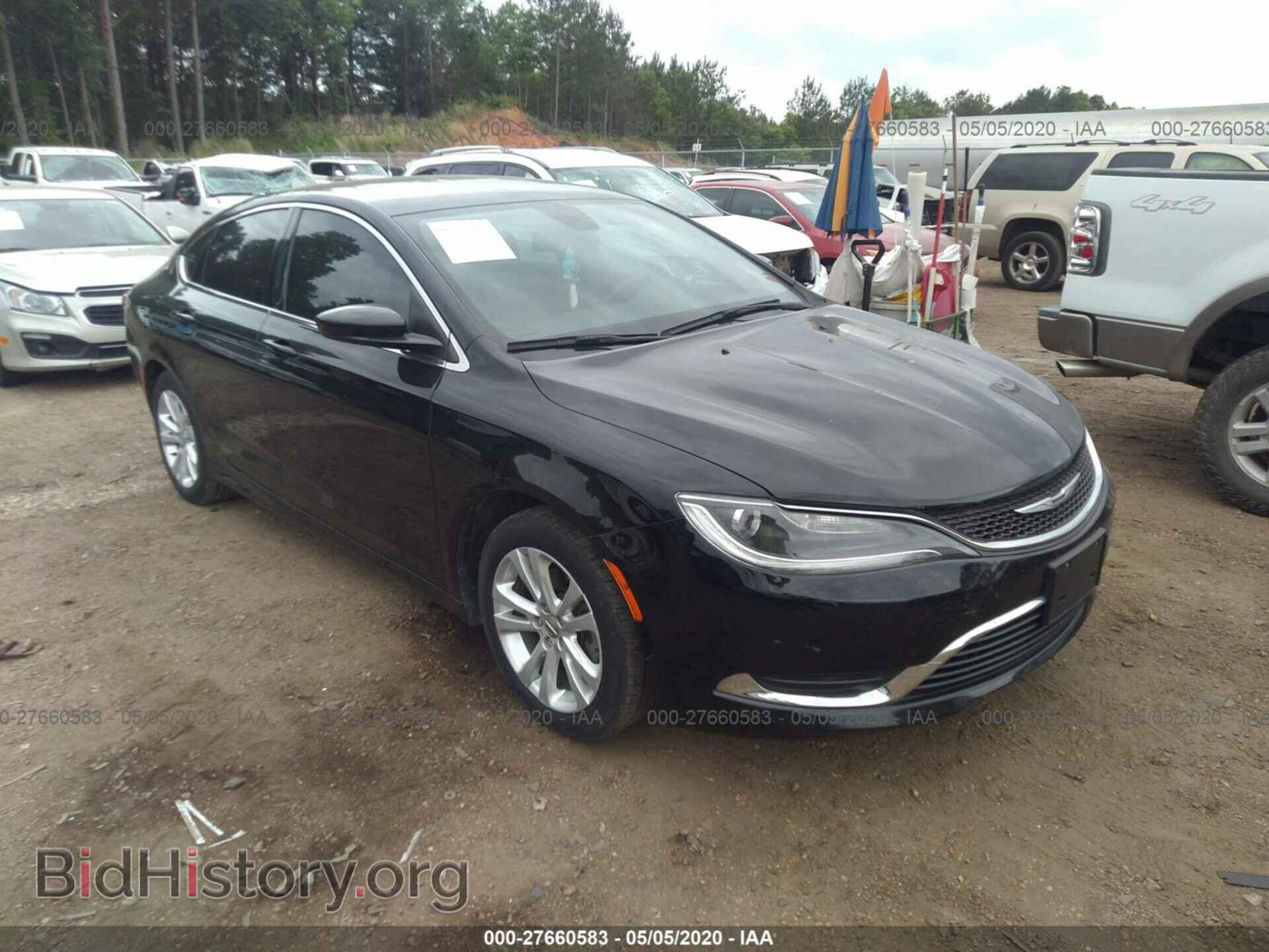 Фотография 1C3CCCAB3FN658109 - CHRYSLER 200 2015