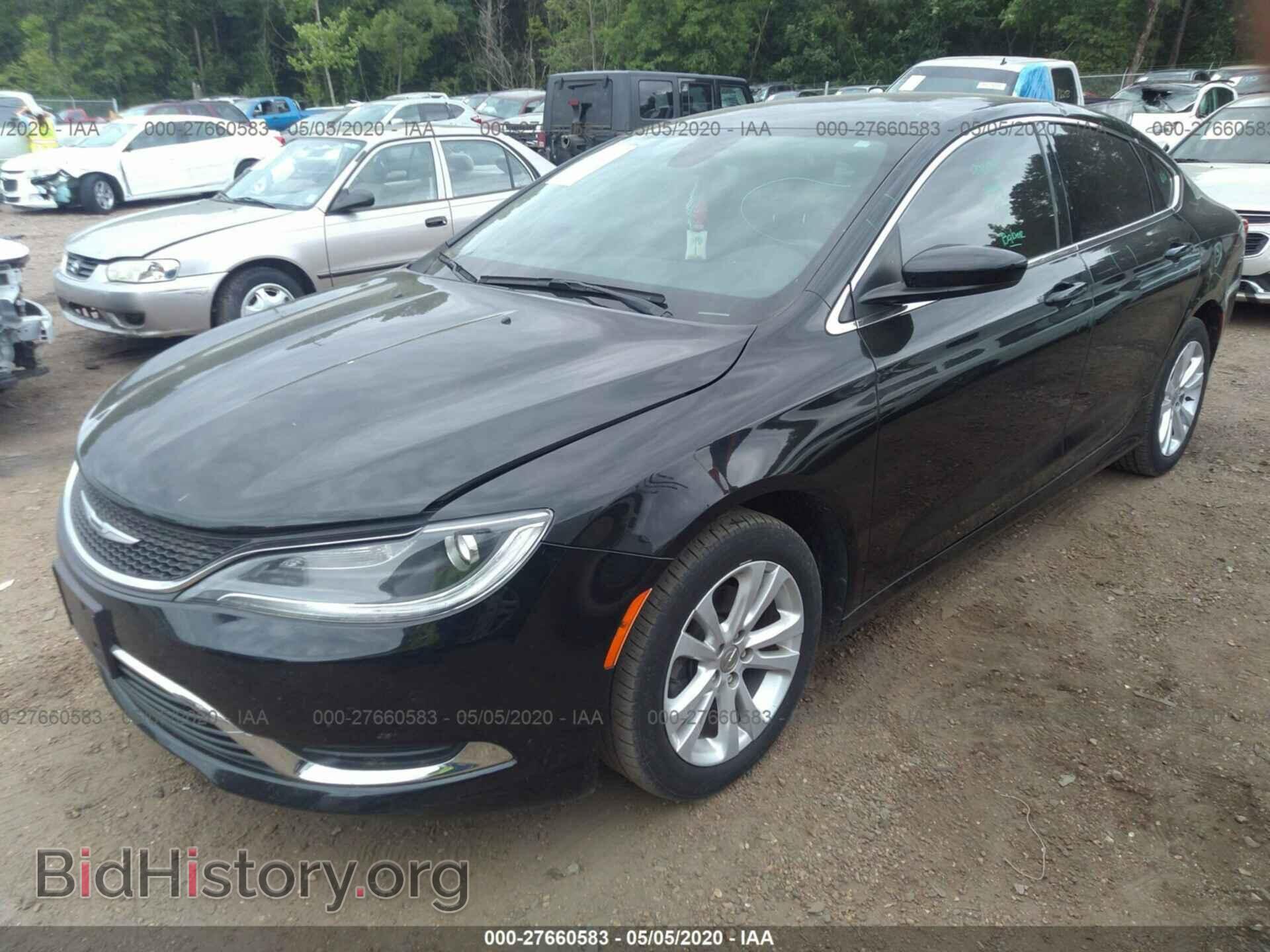 2015 CHRYSLER 200 - VIN: 1C3CCCAB3FN658109 - Фото 2