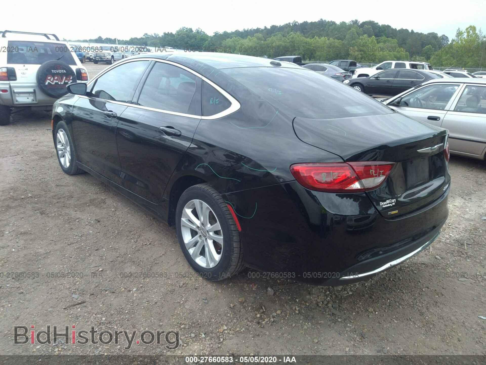 2015 CHRYSLER 200 - VIN: 1C3CCCAB3FN658109 - Фото 3