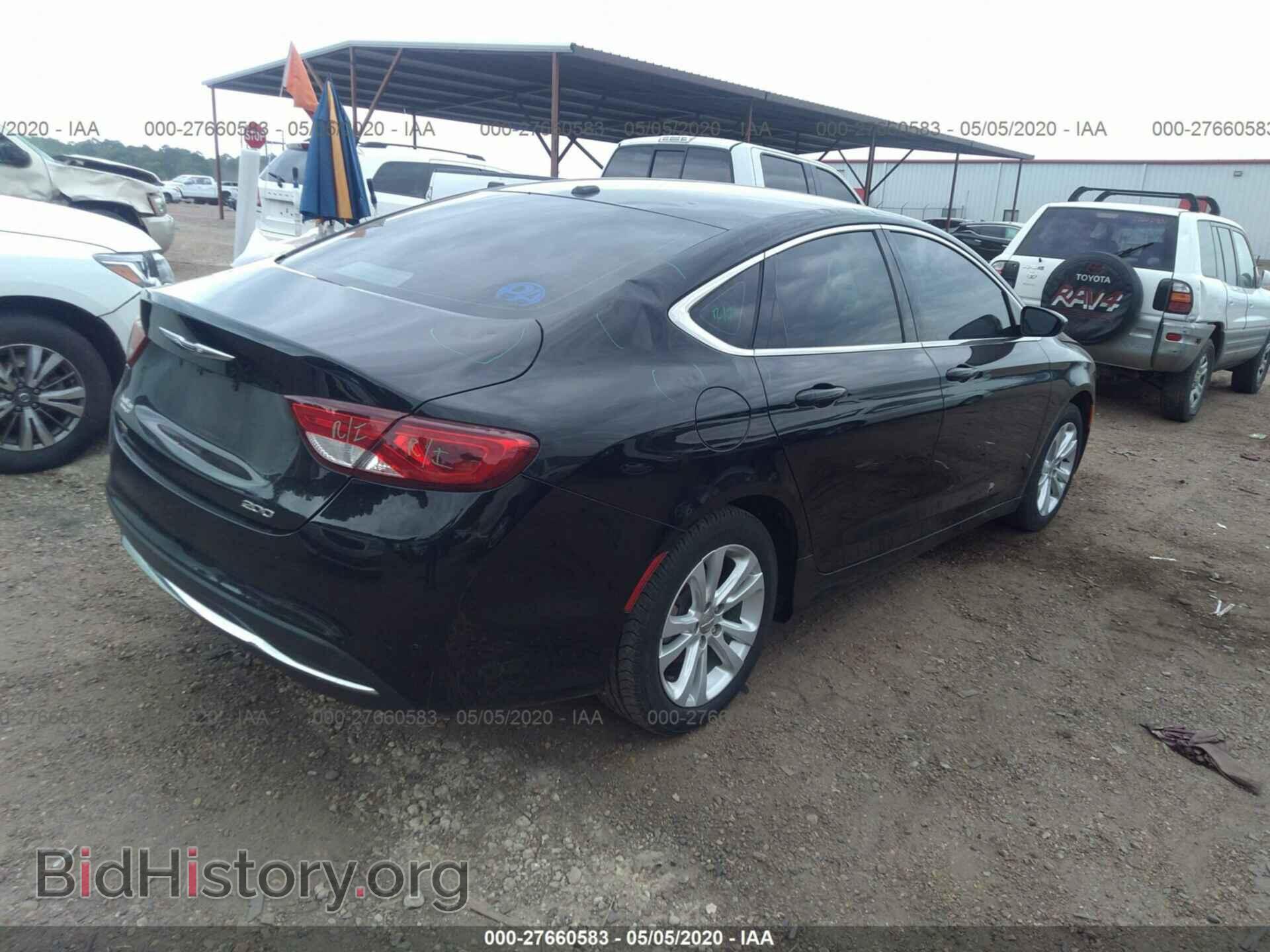 2015 CHRYSLER 200 - VIN: 1C3CCCAB3FN658109 - Фото 4