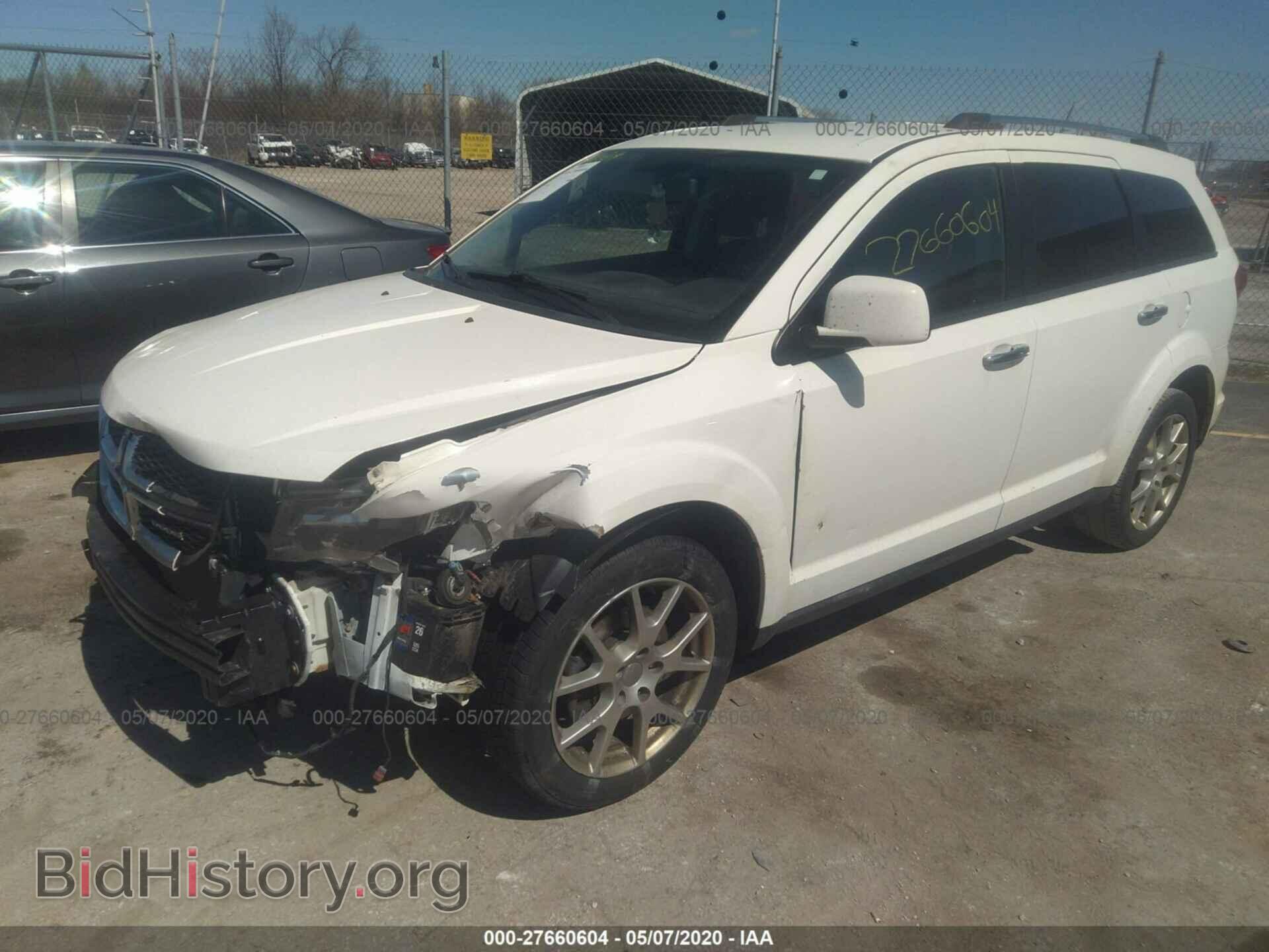2013 DODGE JOURNEY - VIN: 3C4PDCDG2DT557819 - Фото 2