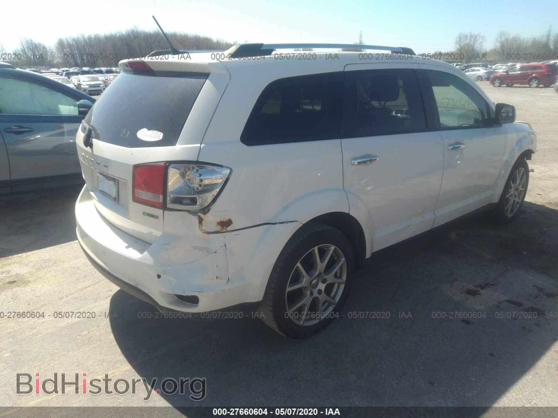 2013 DODGE JOURNEY - VIN: 3C4PDCDG2DT557819 - Фото 4