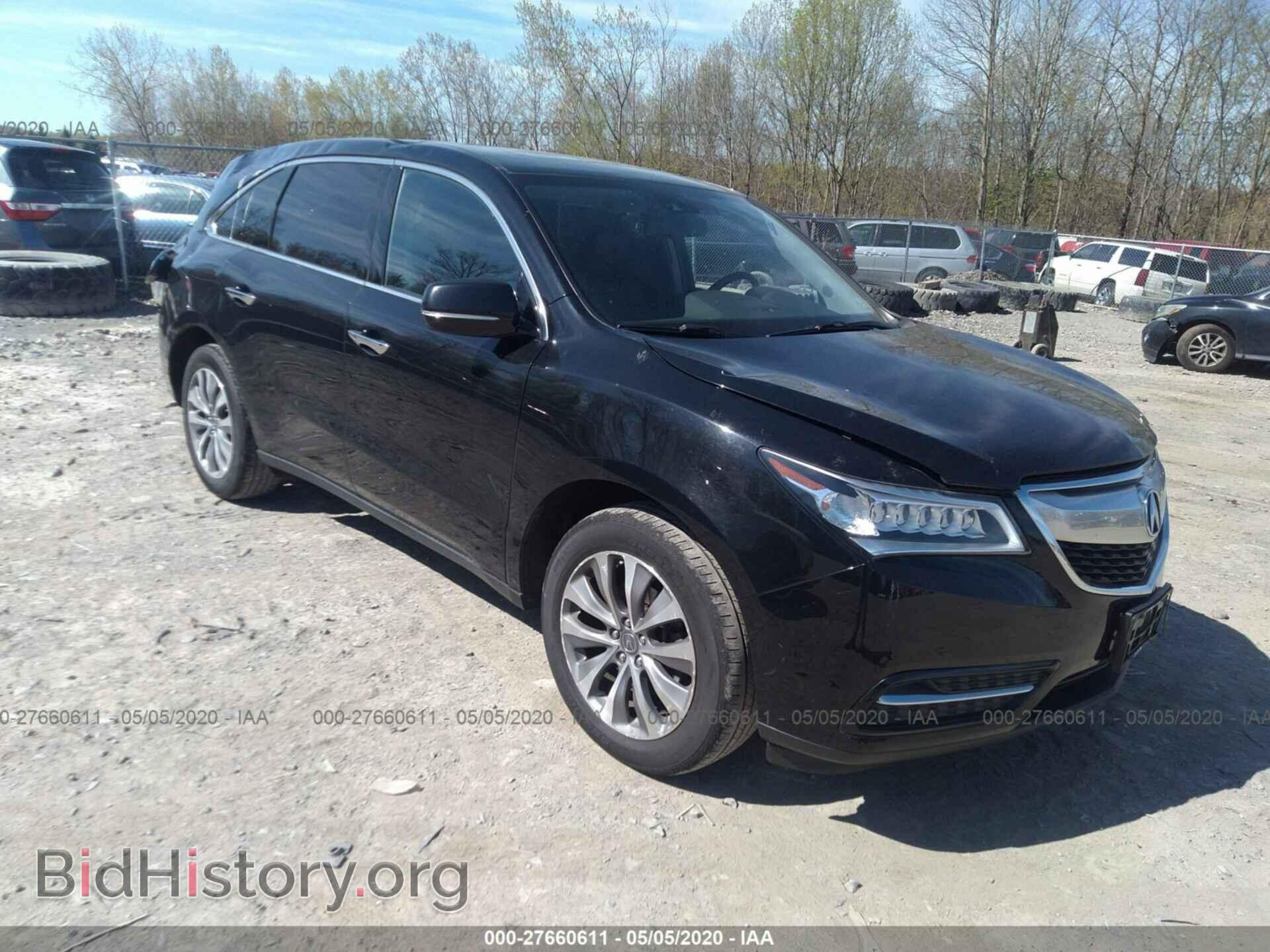 Photo 5FRYD4H47FB032006 - ACURA MDX 2015
