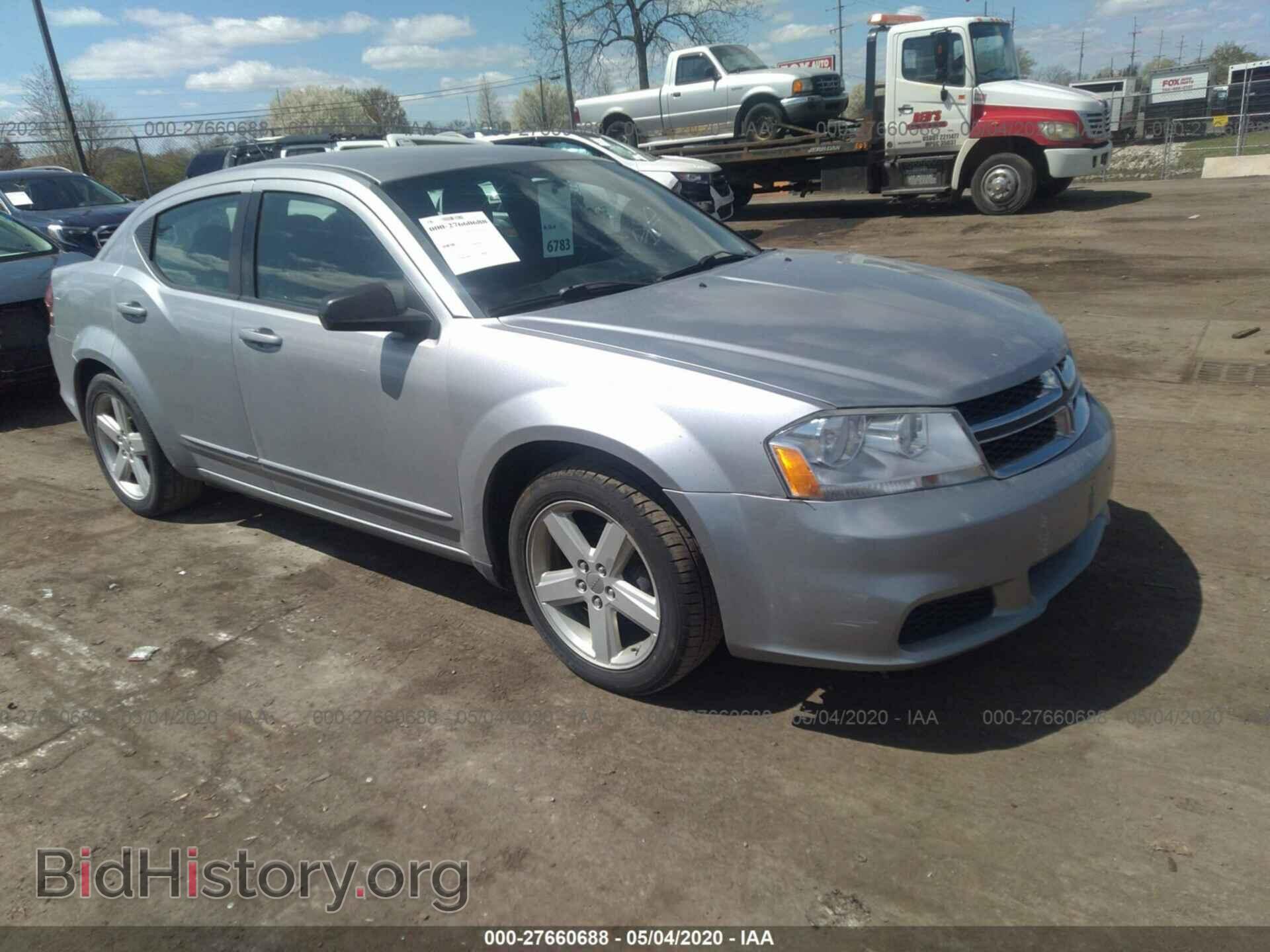 Фотография 1C3CDZAB8DN718706 - DODGE AVENGER 2013