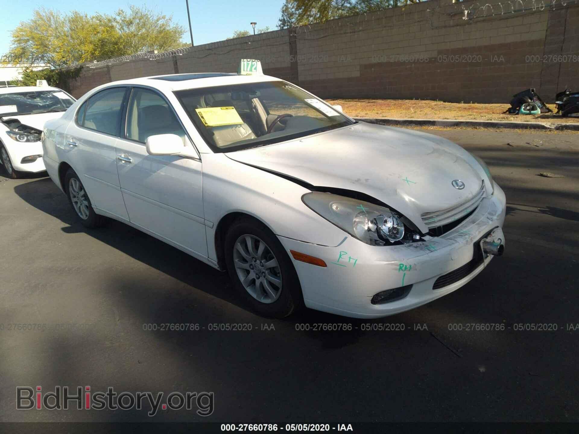 Фотография JTHBF30G630147951 - LEXUS ES 2003