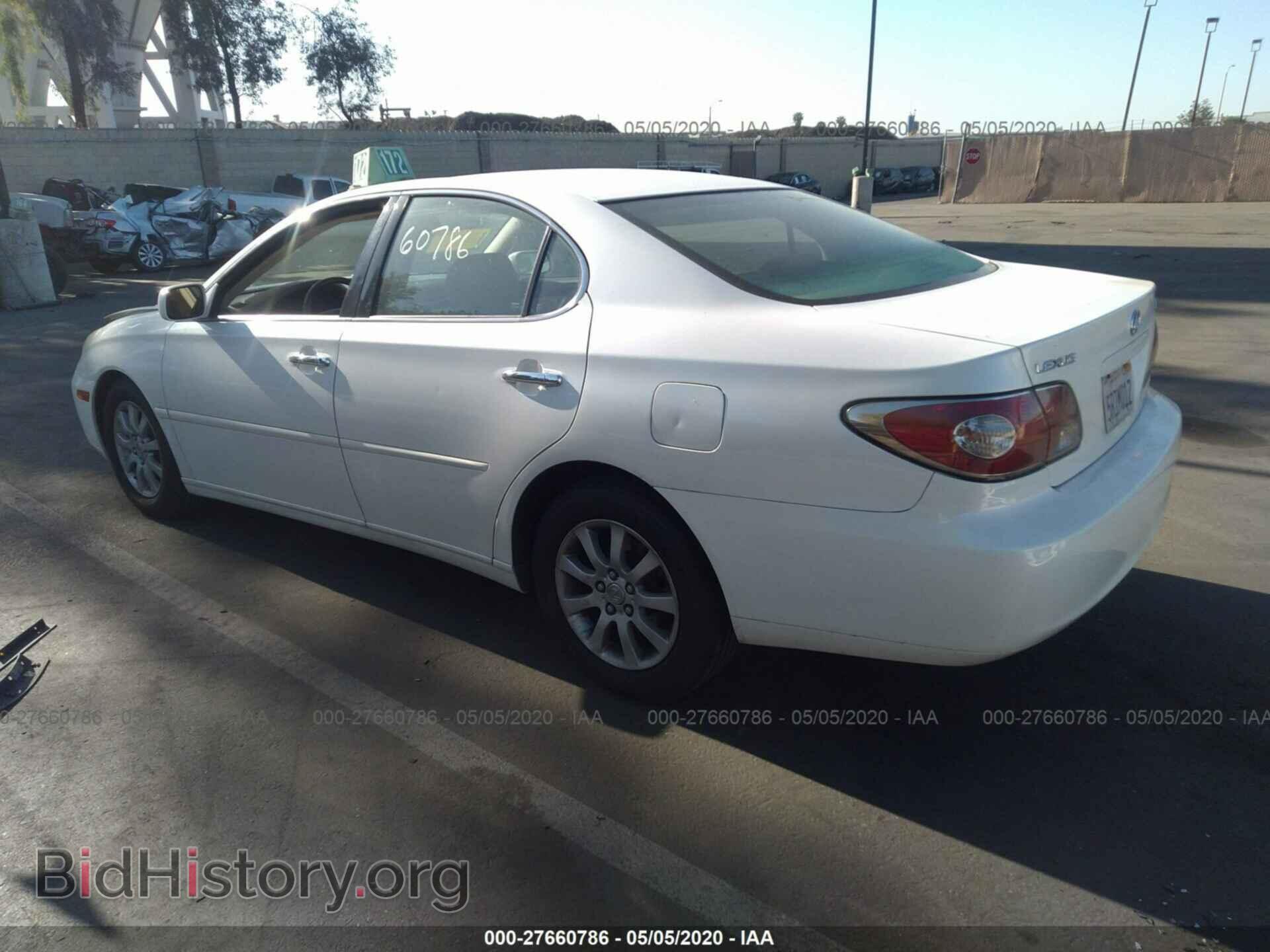 2003 LEXUS ES - VIN: JTHBF30G630147951 - Photo 3