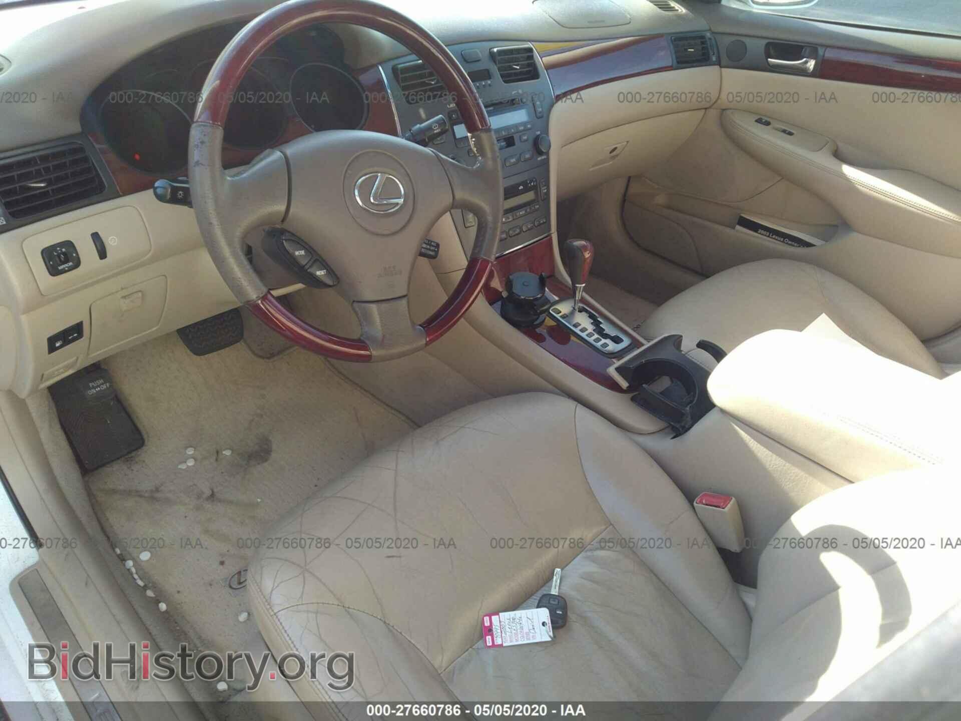 2003 LEXUS ES - VIN: JTHBF30G630147951 - Photo 5