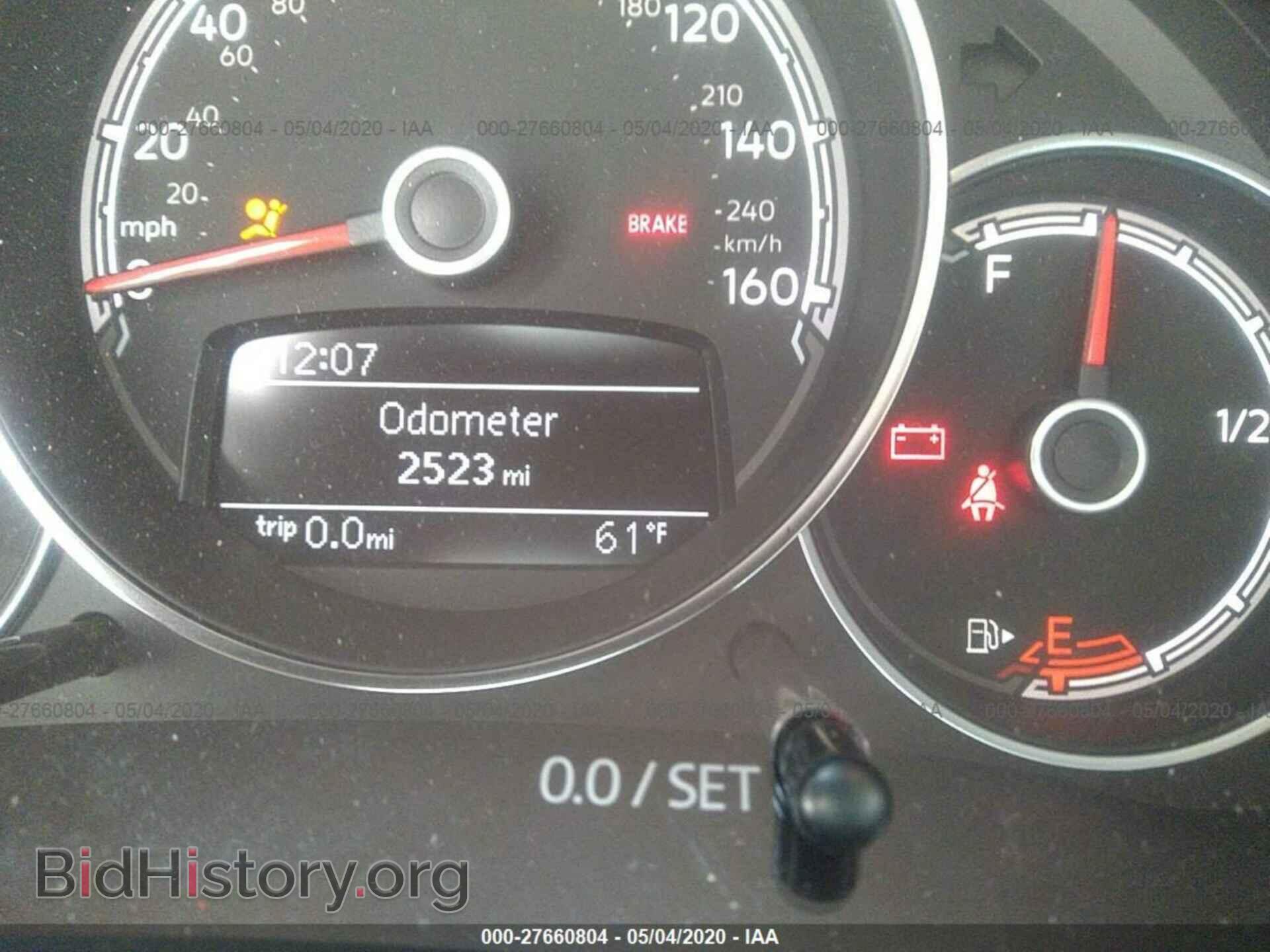 2019 VOLKSWAGEN BEETLE - VIN: 3VWJD7AT2KM715949 - Фото 7
