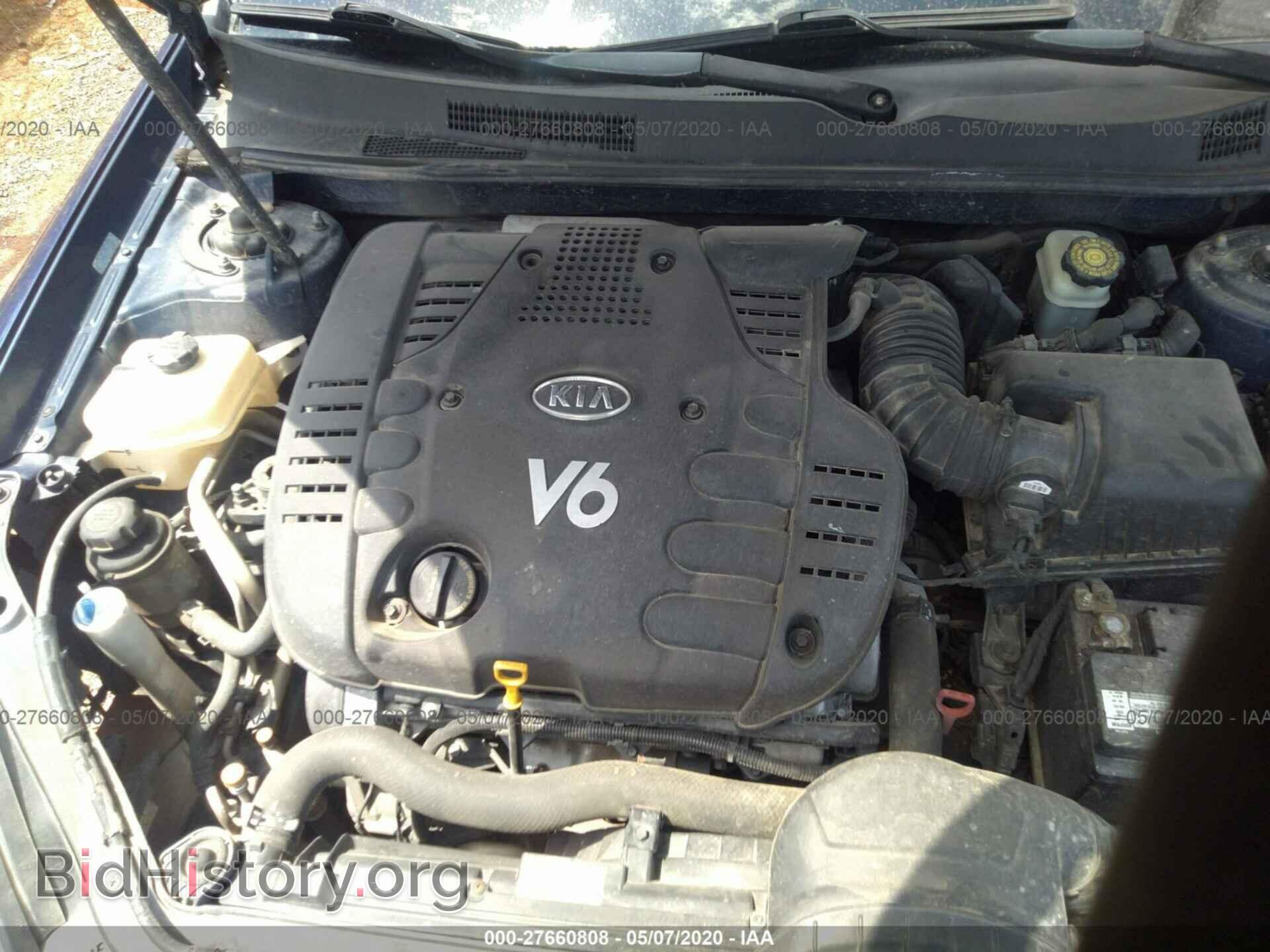 2007 KIA OPTIMA - VIN: KNAGE124275156248 - Фото 10