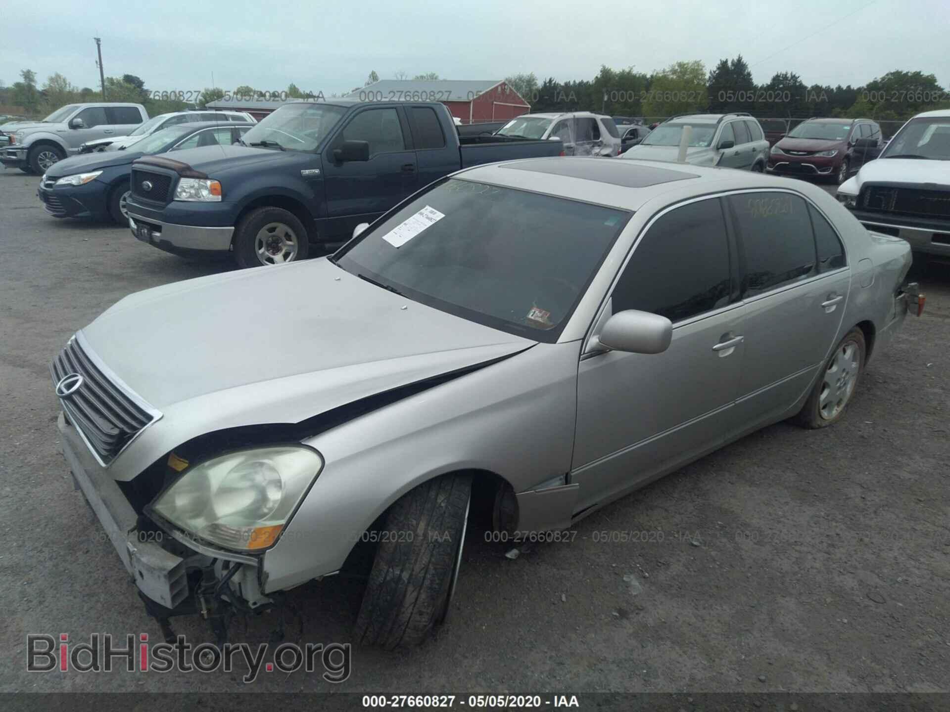 2001 LEXUS LS - VIN: JTHBN30F310050679 - Фото 2