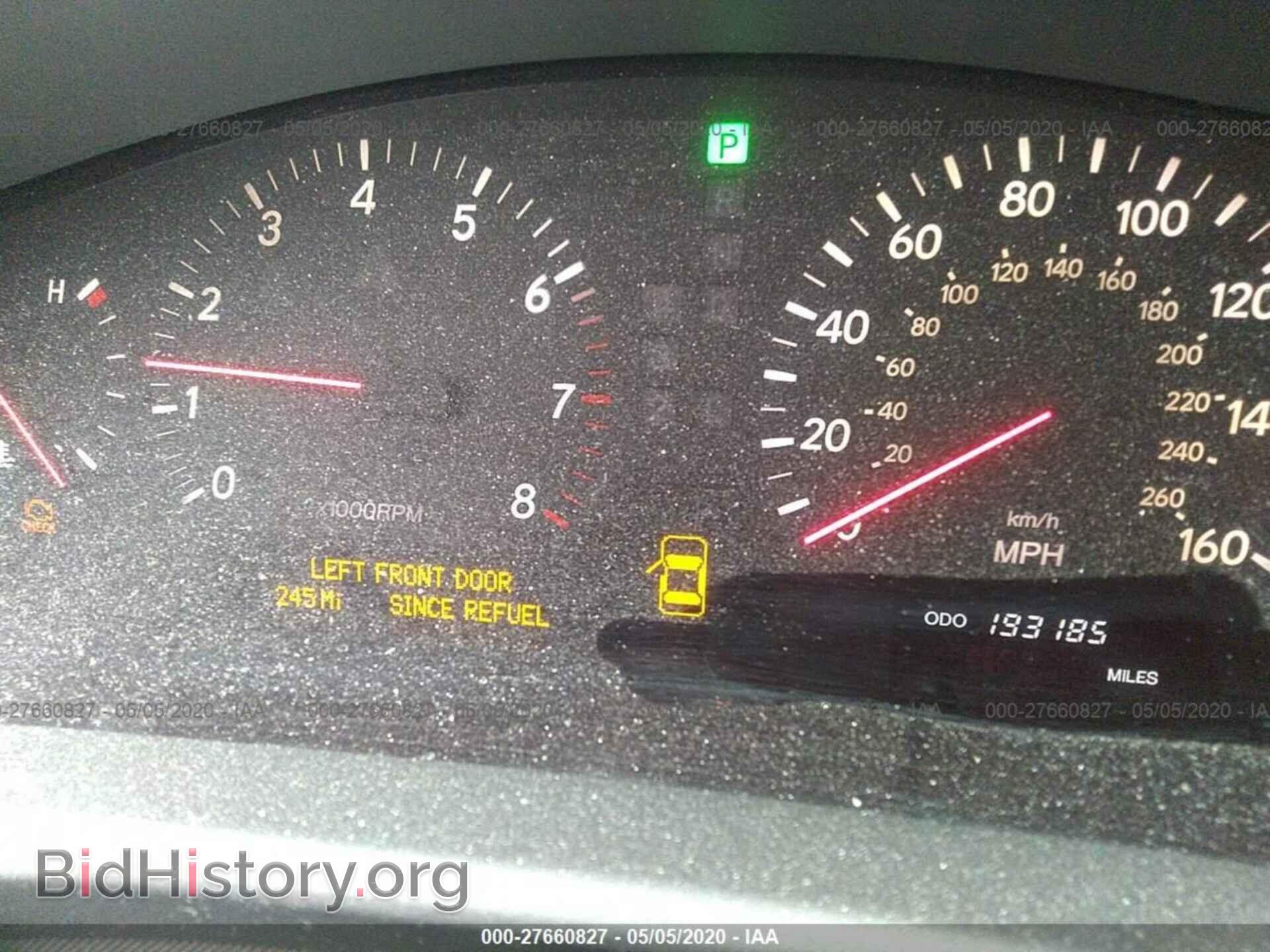 2001 LEXUS LS - VIN: JTHBN30F310050679 - Фото 7