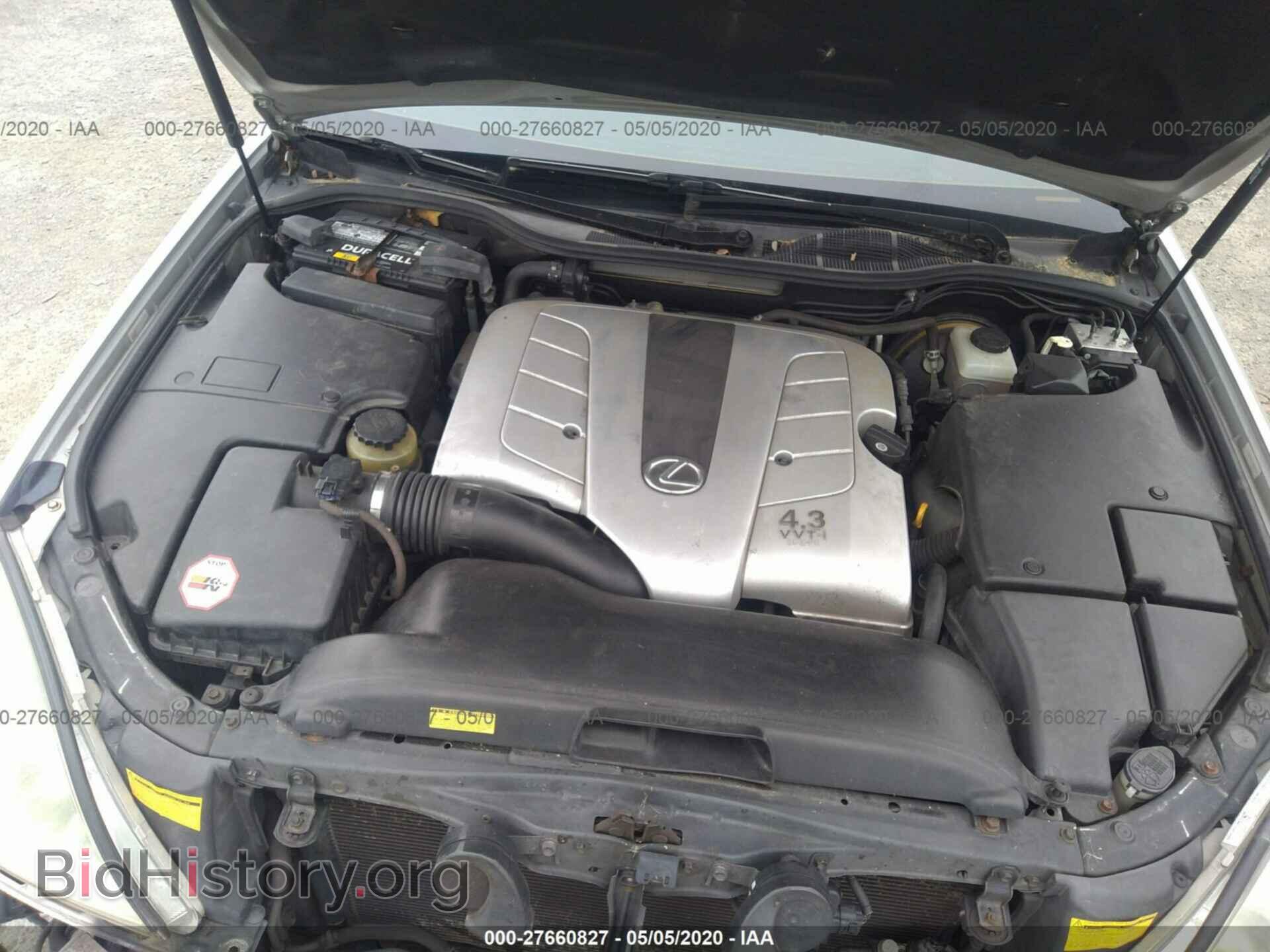 2001 LEXUS LS - VIN: JTHBN30F310050679 - Фото 10