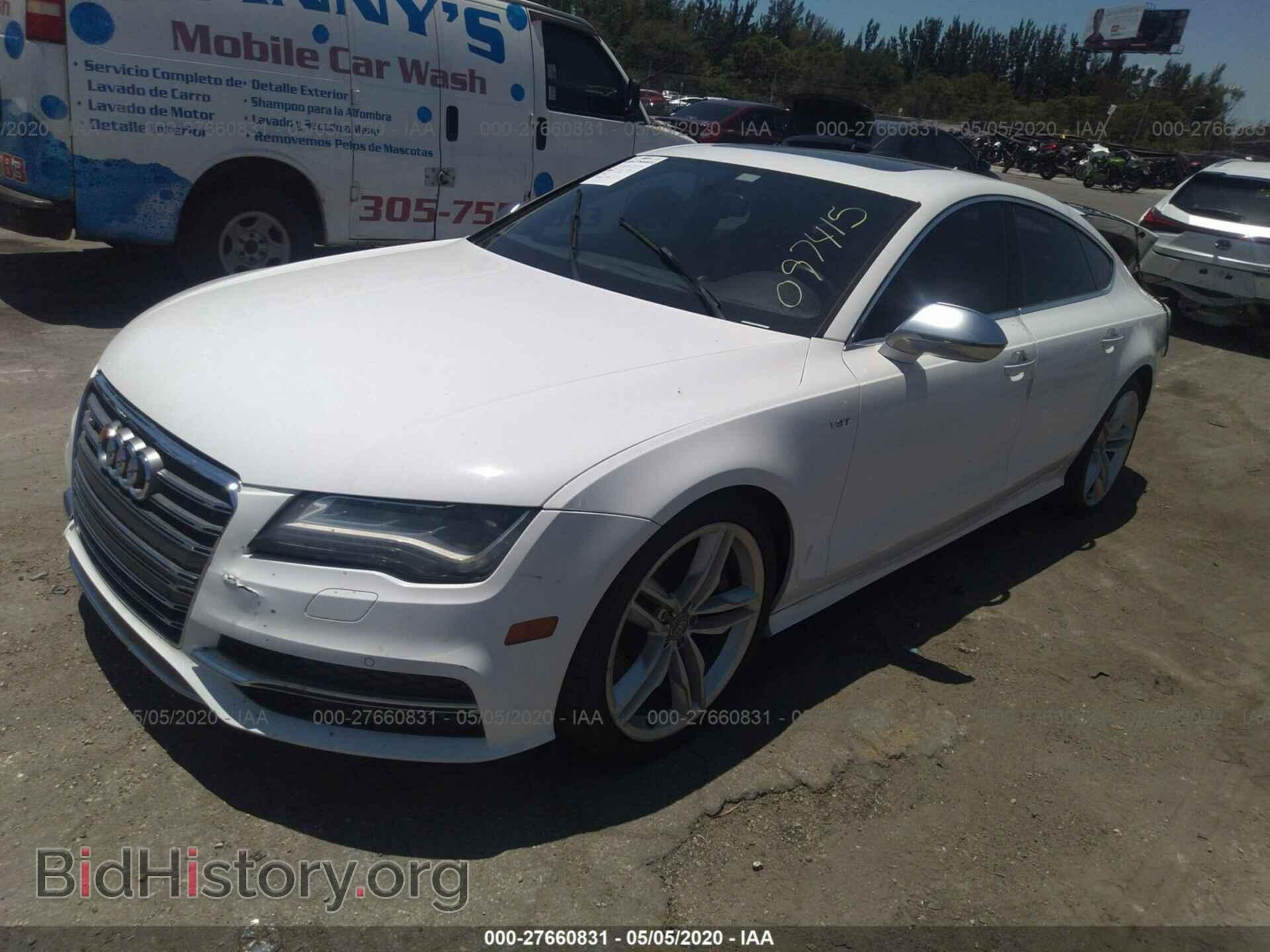 2013 AUDI S7 - VIN: WAUW2AFC4DN097415 - Photo 2