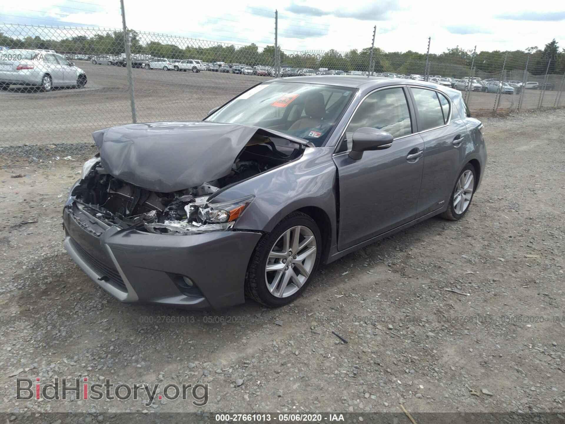 2015 LEXUS CT - VIN: JTHKD5BH2F2248145 - Фото 2