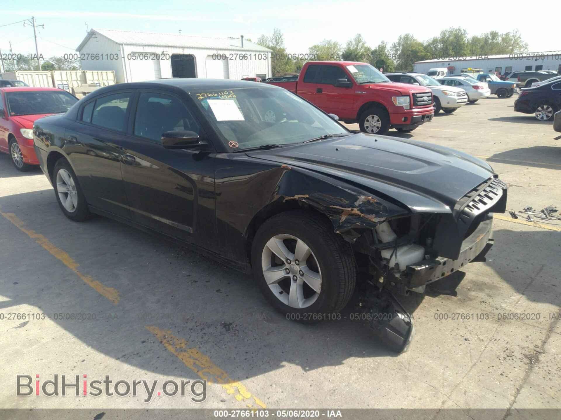 Photo 2C3CDXBG5CH276022 - DODGE CHARGER 2012