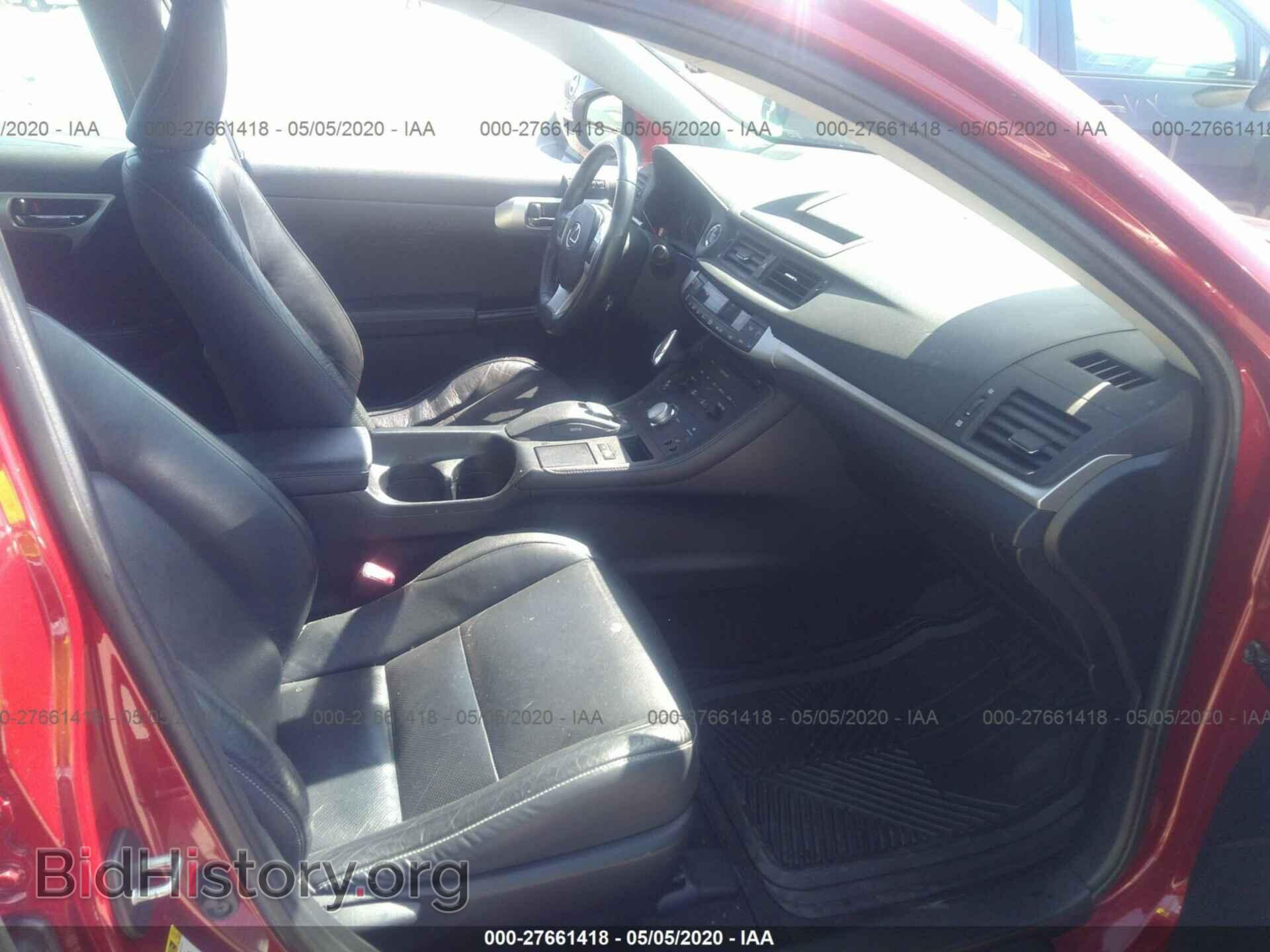 2011 LEXUS CT - VIN: JTHKD5BH2B2037702 - Фото 5
