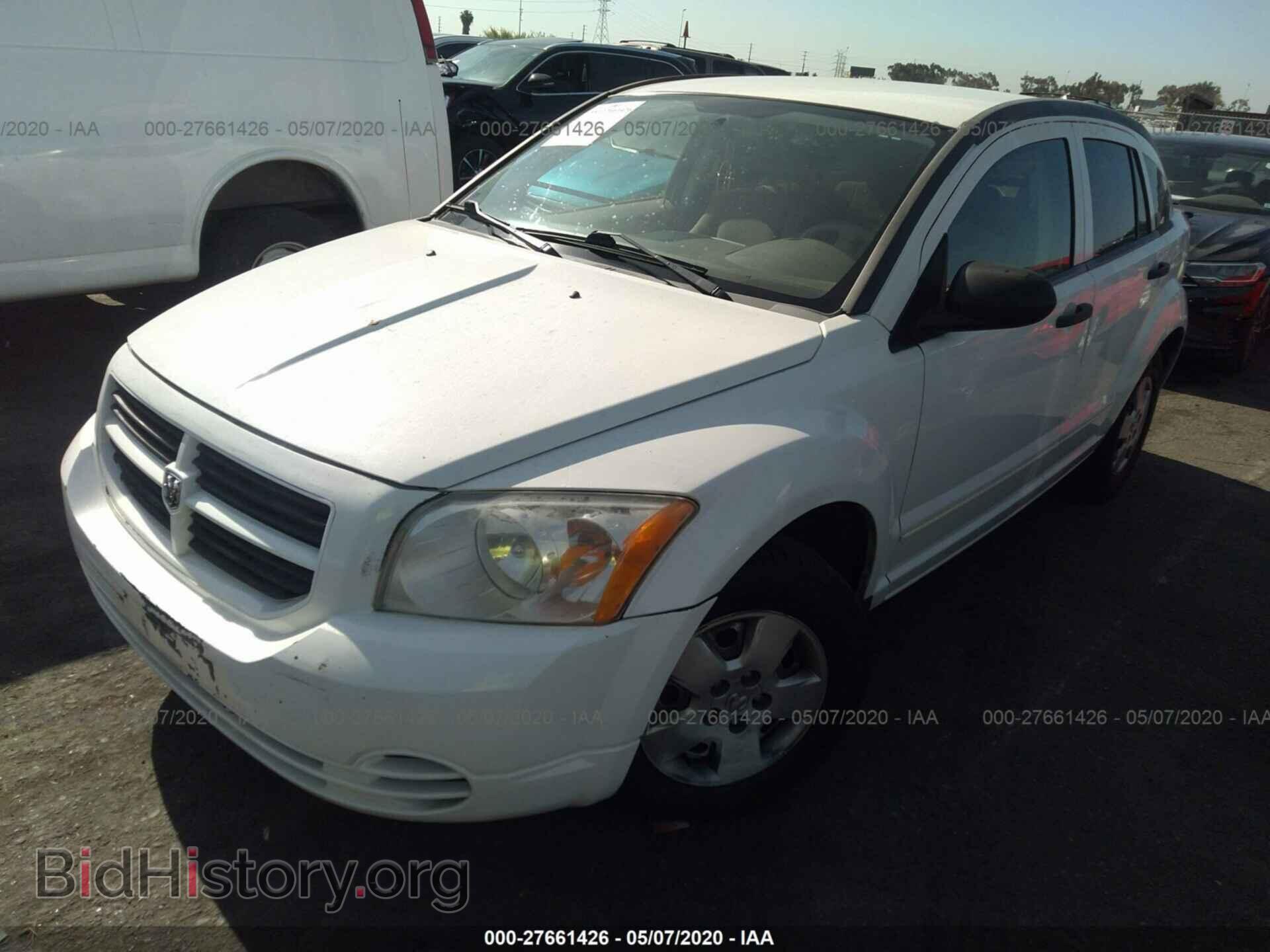 2007 DODGE CALIBER - VIN: 1B3HB28B47D269346 - Фото 2