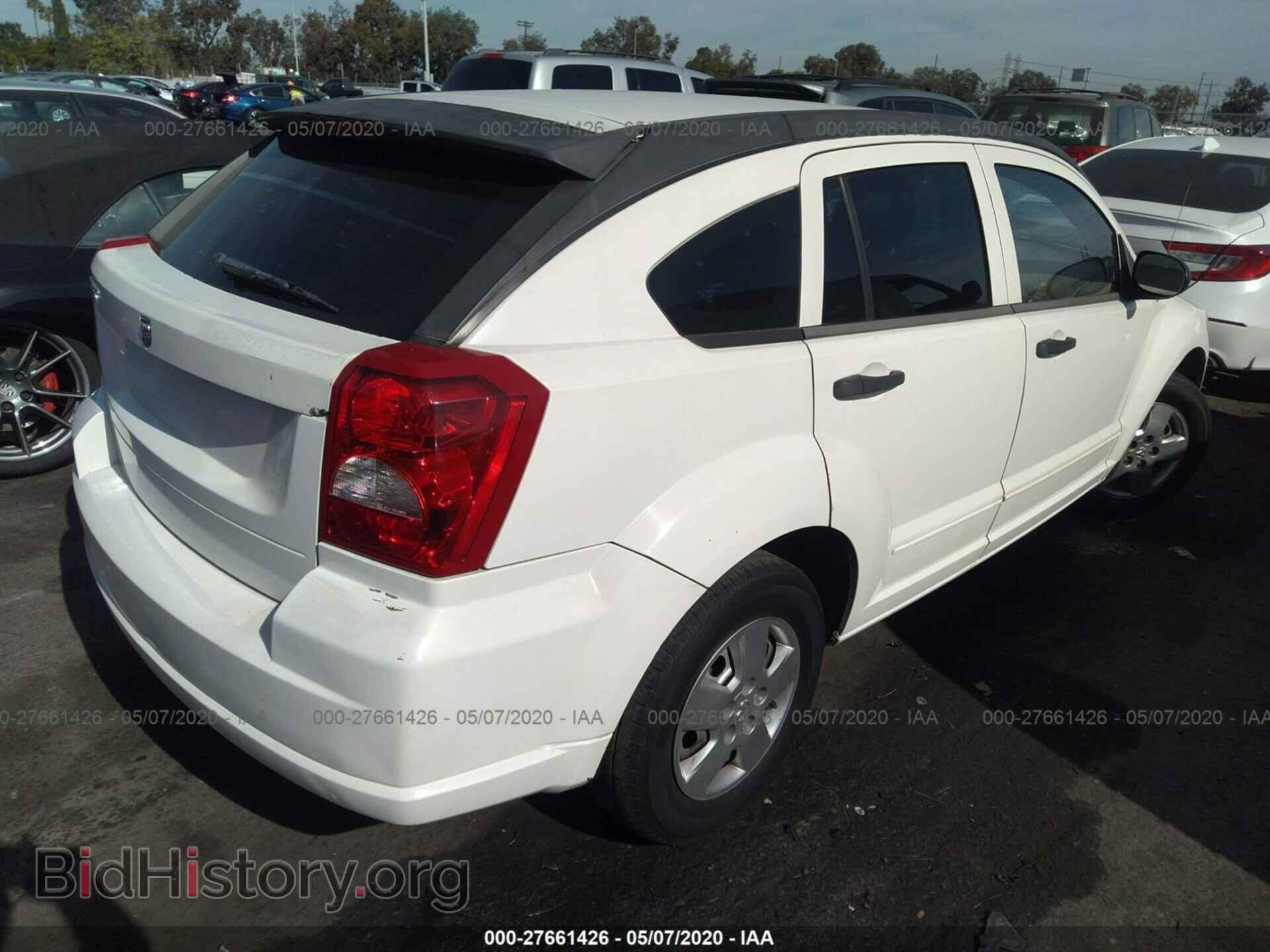 2007 DODGE CALIBER - VIN: 1B3HB28B47D269346 - Фото 4