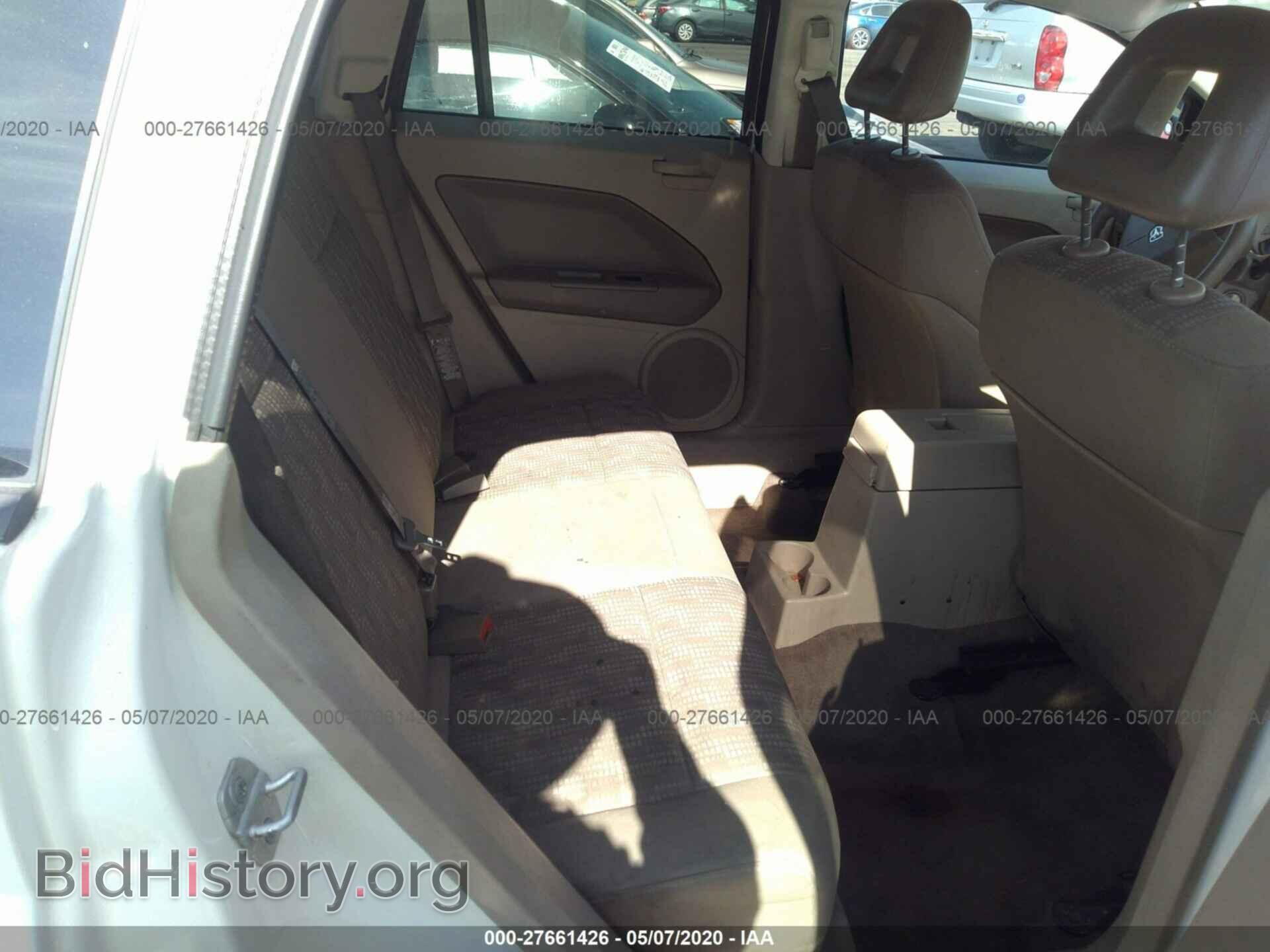 2007 DODGE CALIBER - VIN: 1B3HB28B47D269346 - Фото 8