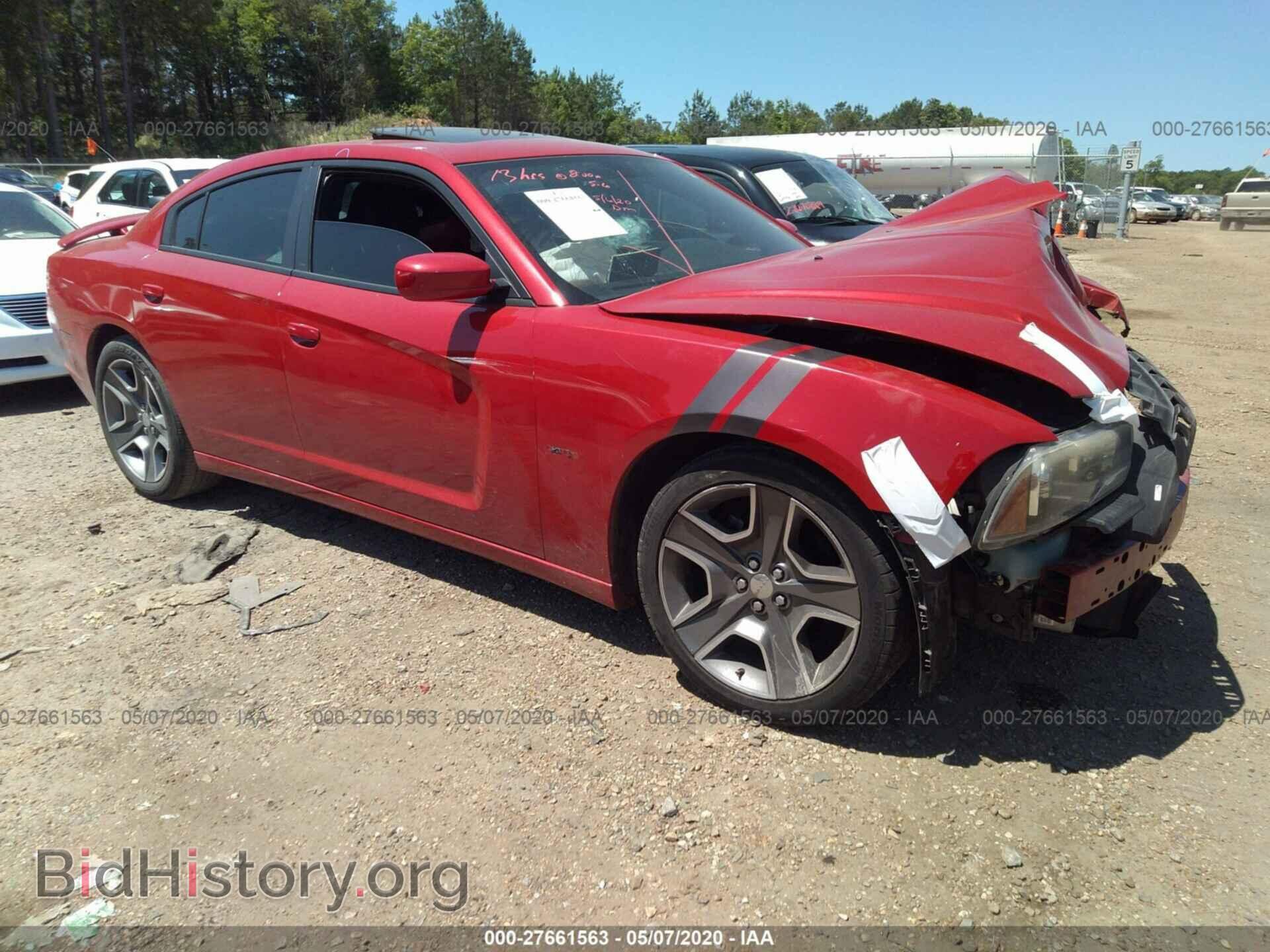 Photo 2C3CDXCTXCH136124 - DODGE CHARGER 2012