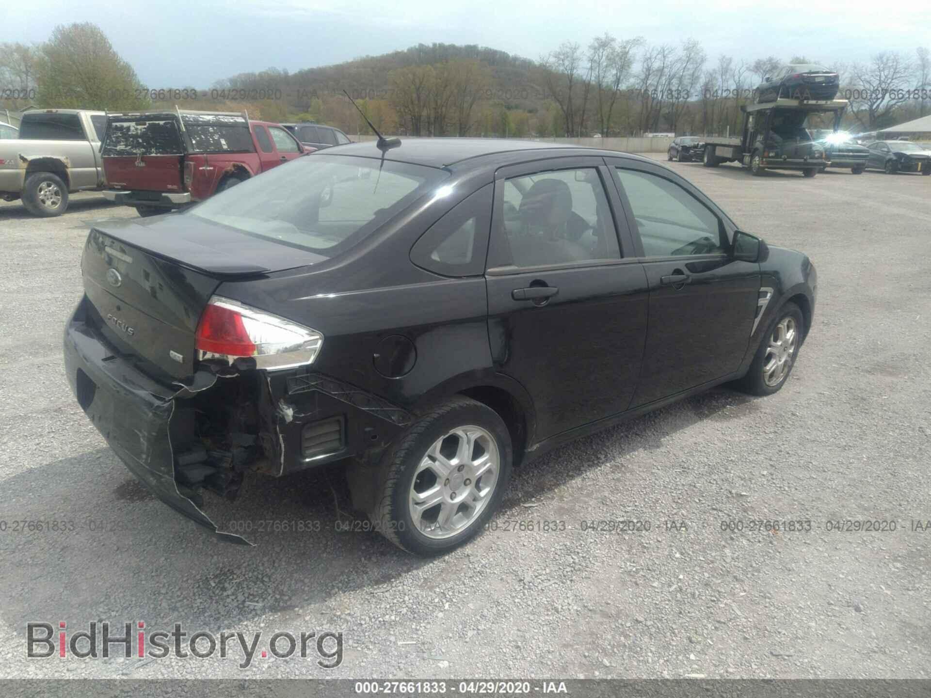2008 FORD FOCUS - VIN: 1FAHP35N68W197632 - Фото 4