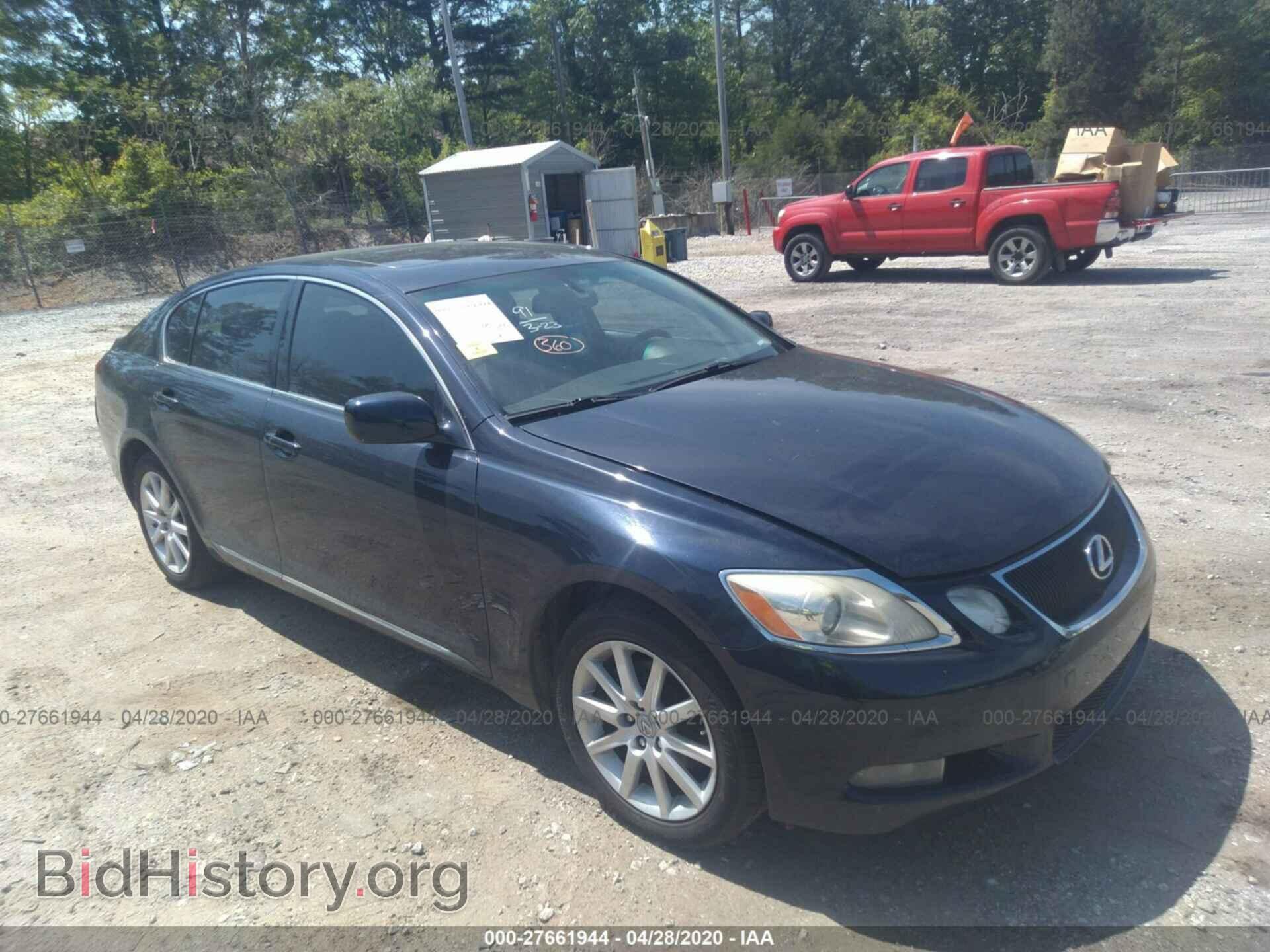Photo JTHCH96S360014078 - LEXUS GS 2006