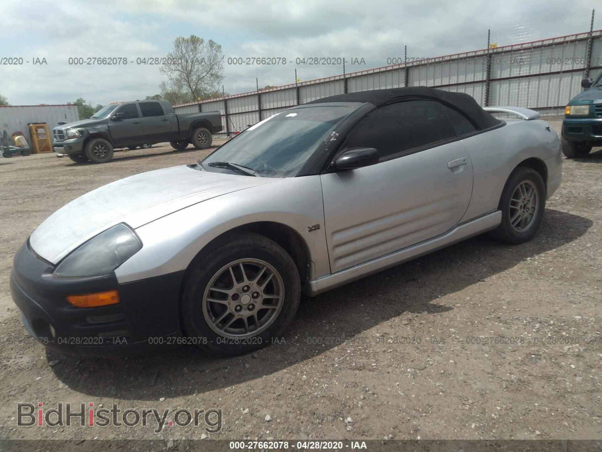 2001 MITSUBISHI ECLIPSE - VIN: 4A3AE85H41E033006 - Photo 2