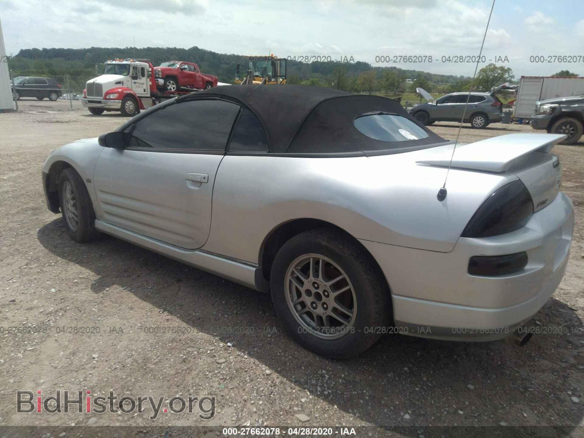 2001 MITSUBISHI ECLIPSE - VIN: 4A3AE85H41E033006 - Photo 3