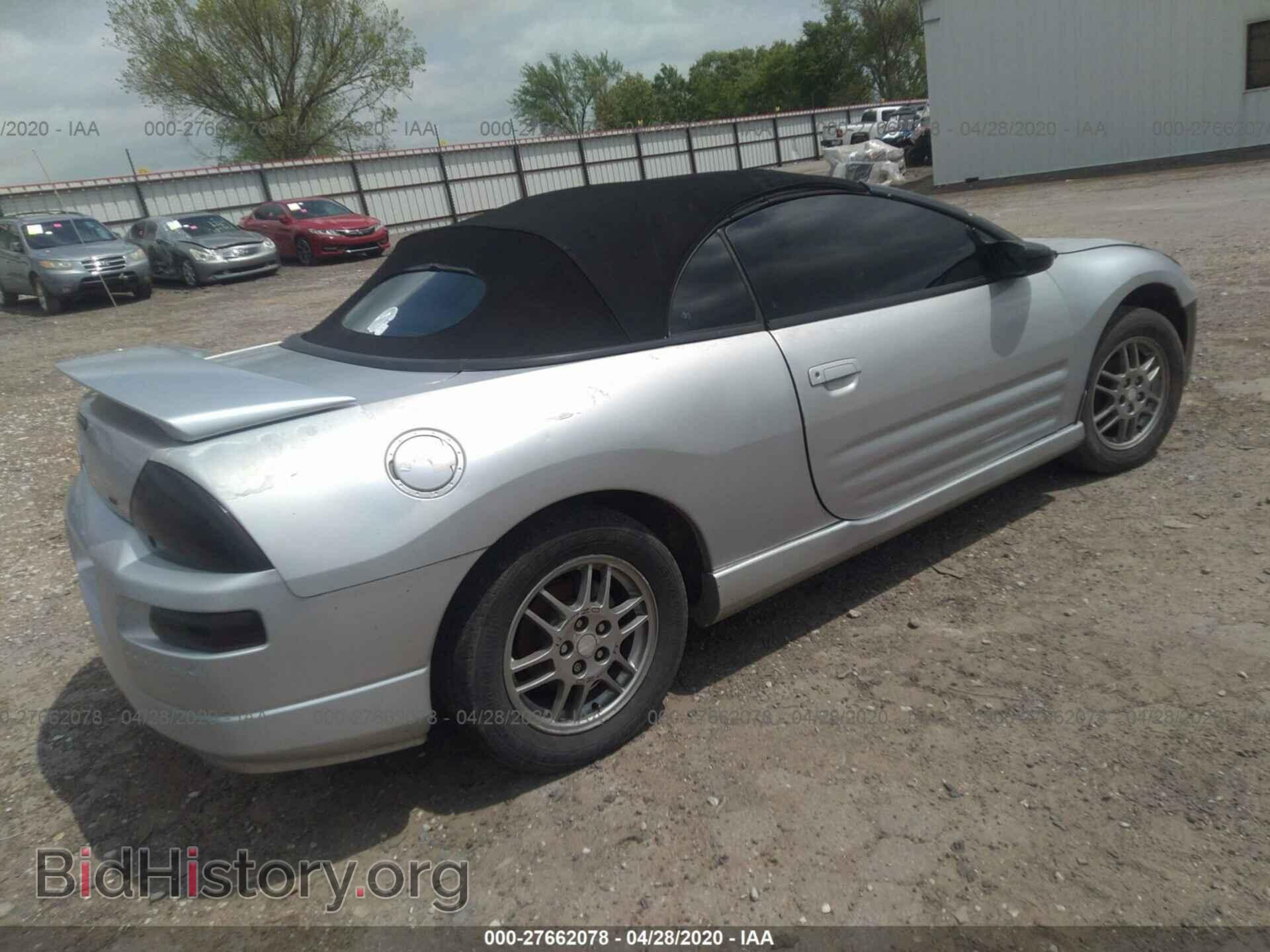 2001 MITSUBISHI ECLIPSE - VIN: 4A3AE85H41E033006 - Photo 4