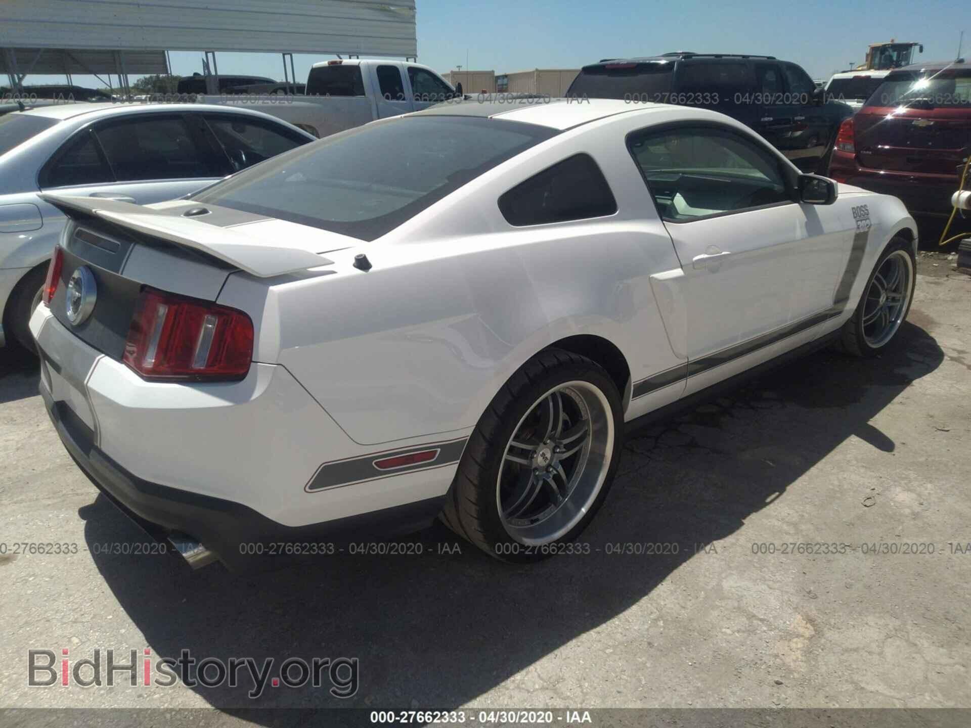 2012 FORD MUSTANG - VIN: 1ZVBP8CF9C5252871 - Фото 4