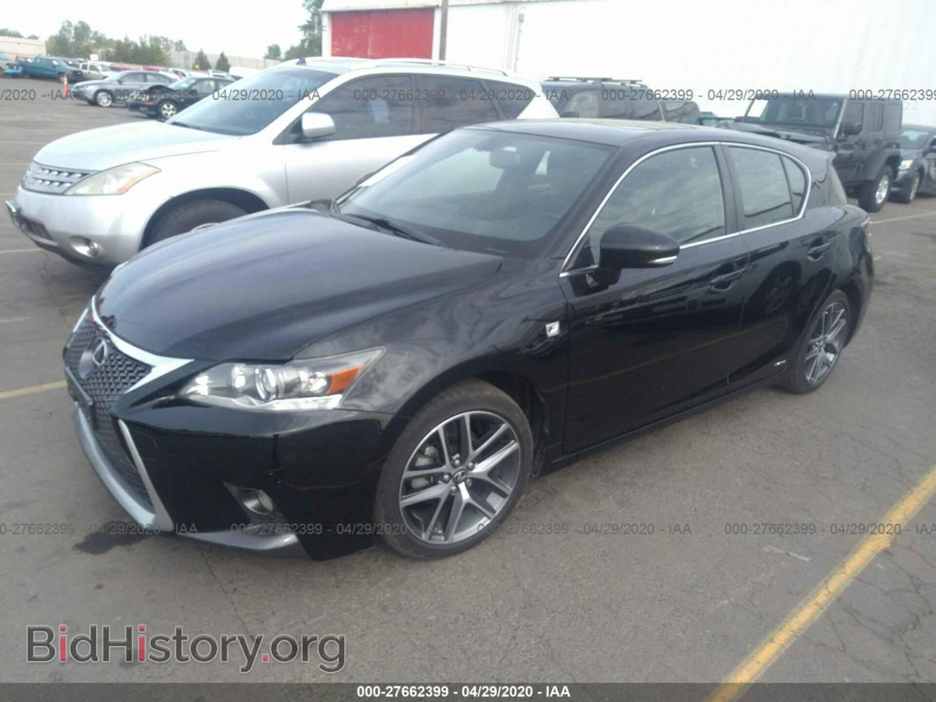 2014 LEXUS CT - VIN: JTHKD5BH2E2188155 - Photo 2