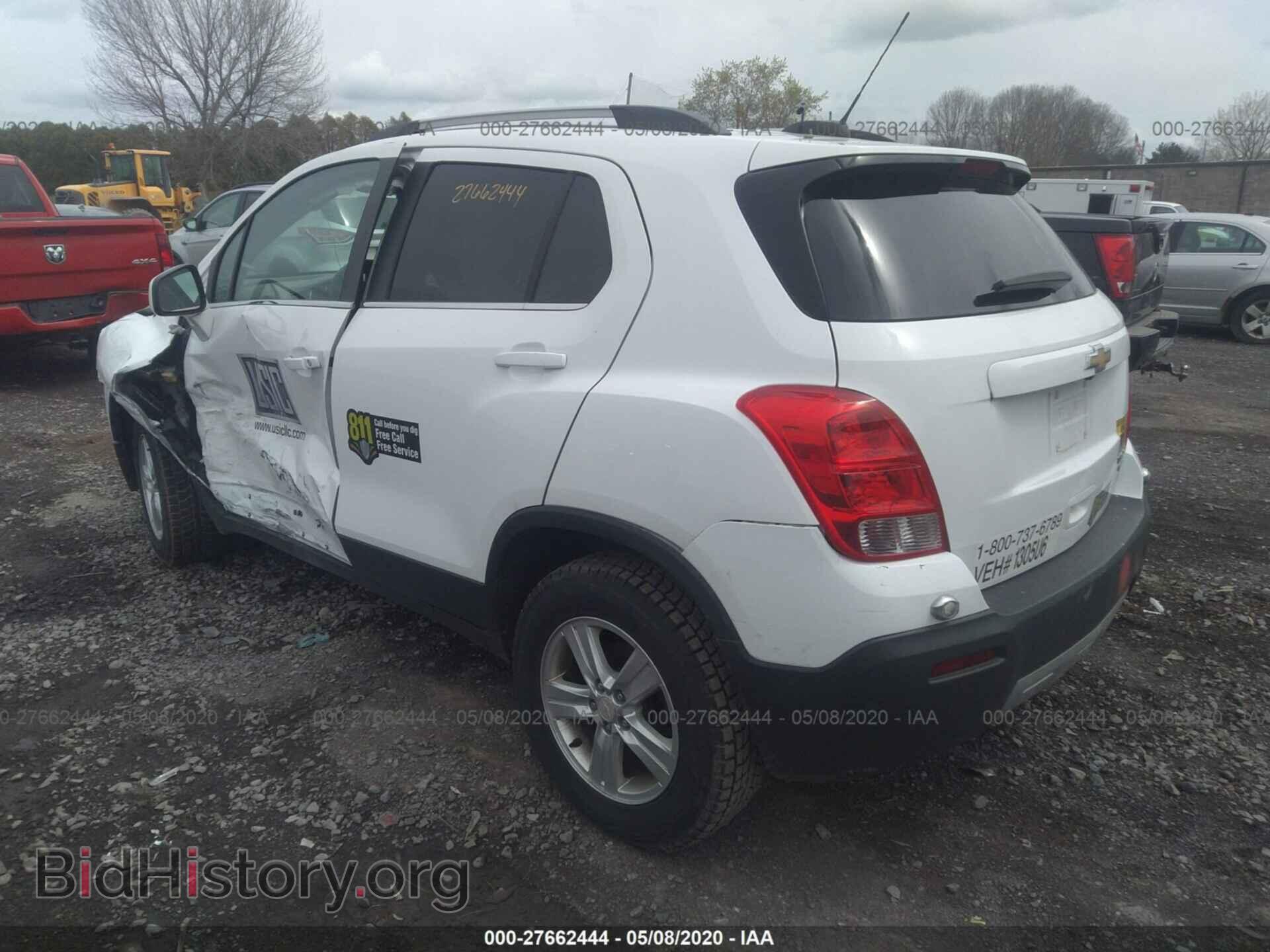 2016 CHEVROLET TRAX - VIN: 3GNCJPSBXGL202270 - Фото 3