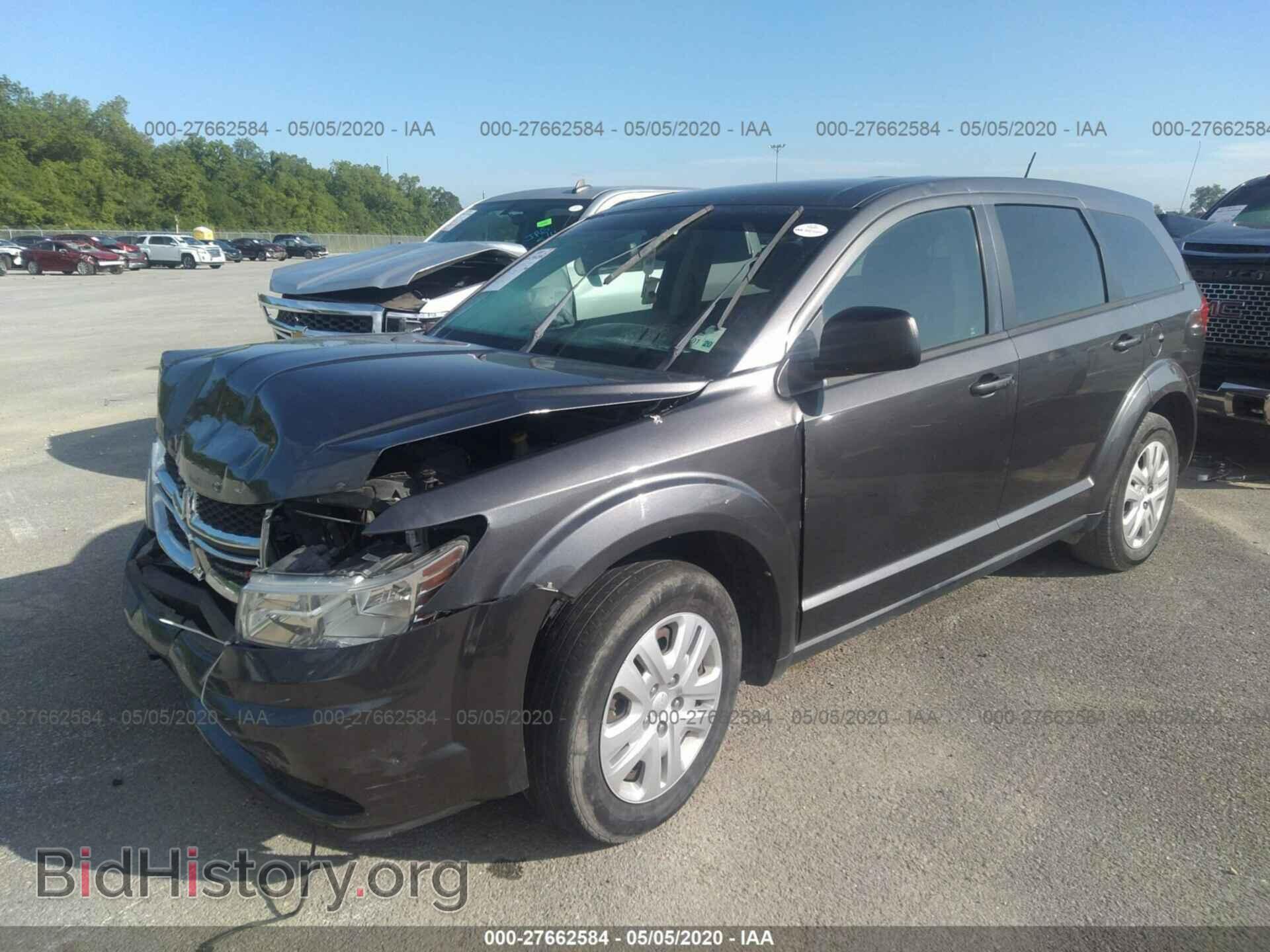 2014 DODGE JOURNEY - VIN: 3C4PDCAB7ET181371 - Фото 2