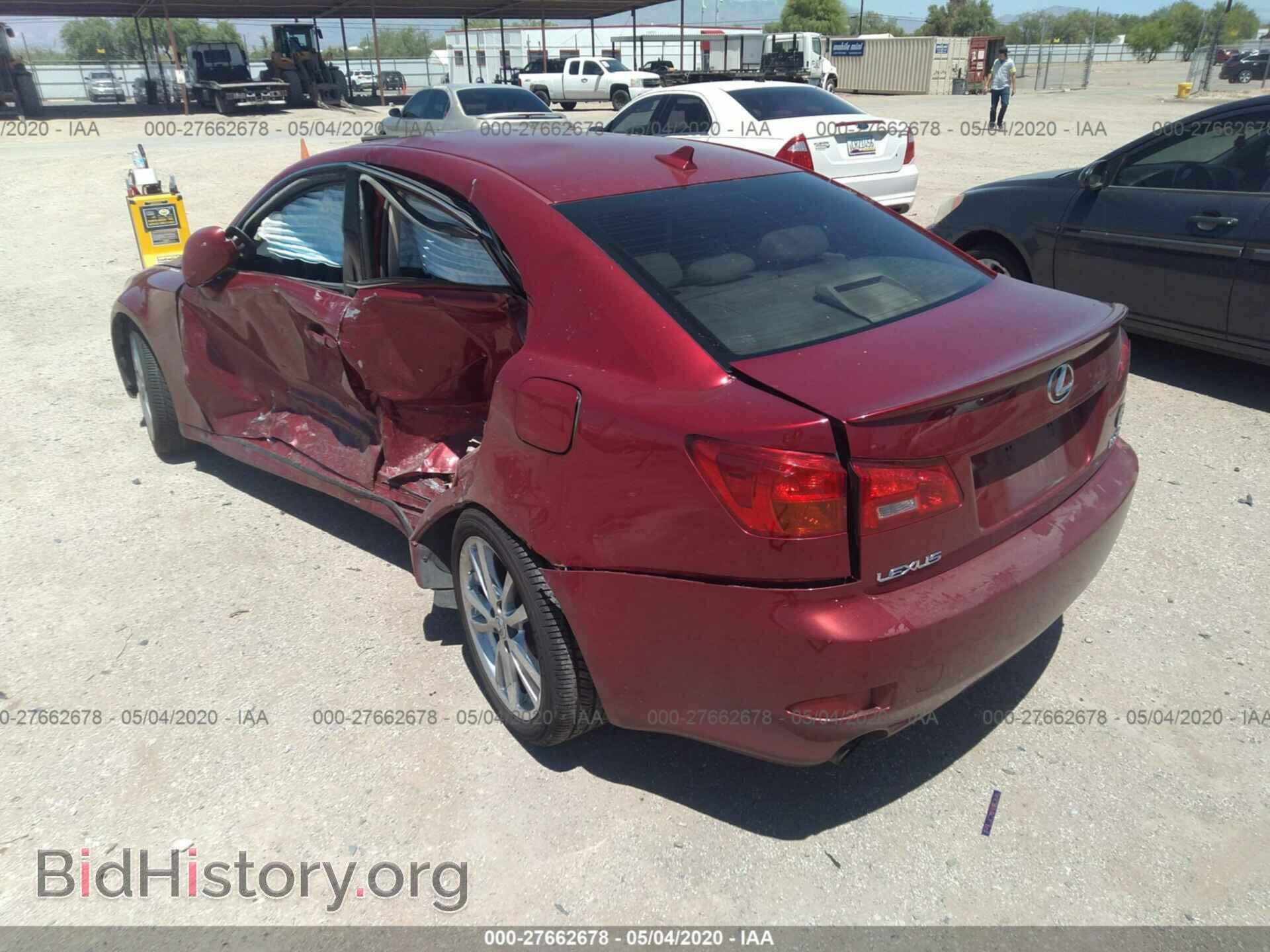 2008 LEXUS IS - VIN: JTHBK262X82071664 - Photo 3