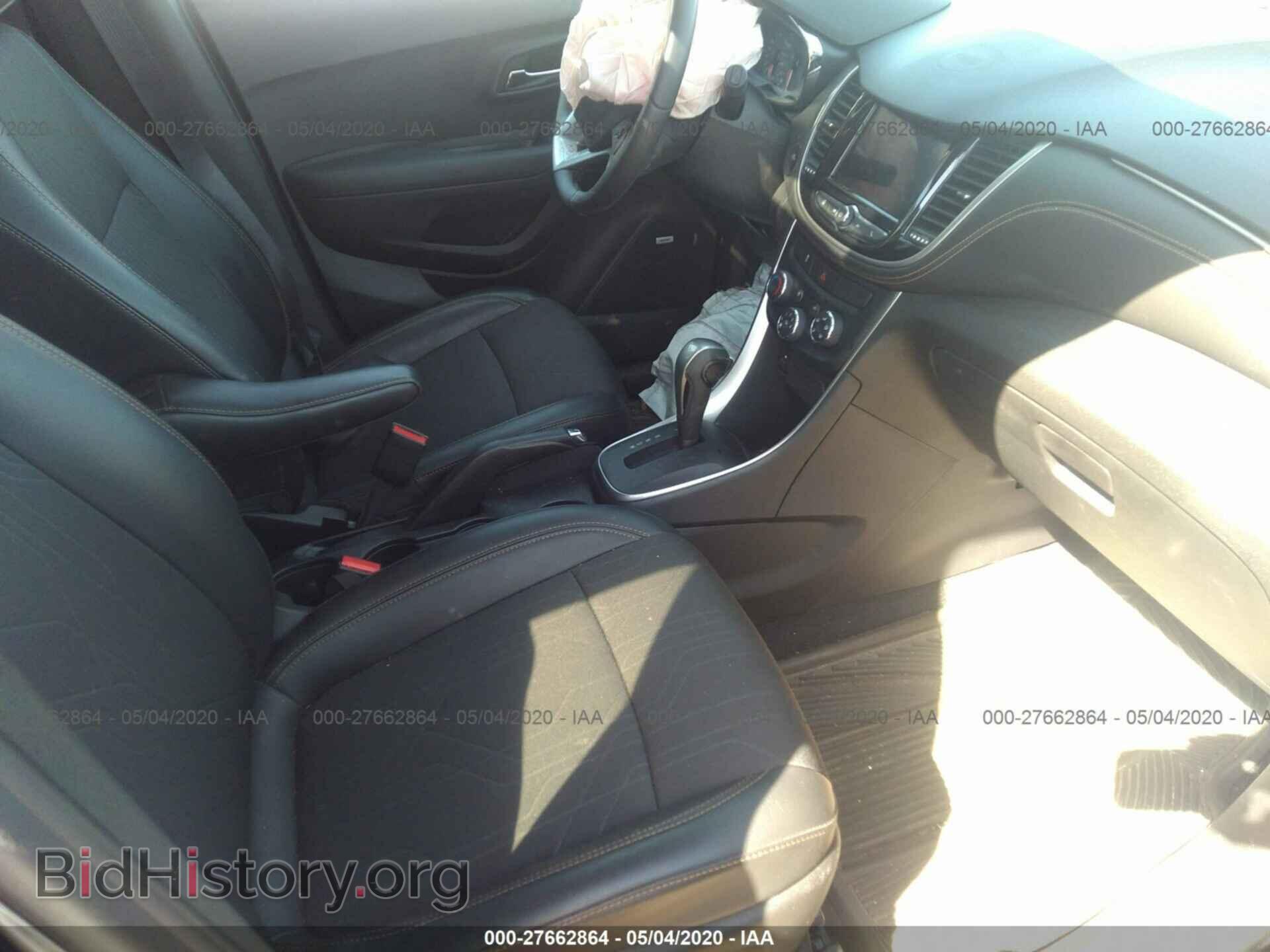 2019 CHEVROLET TRAX - VIN: 3GNCJPSB1KL263550 - Фото 5