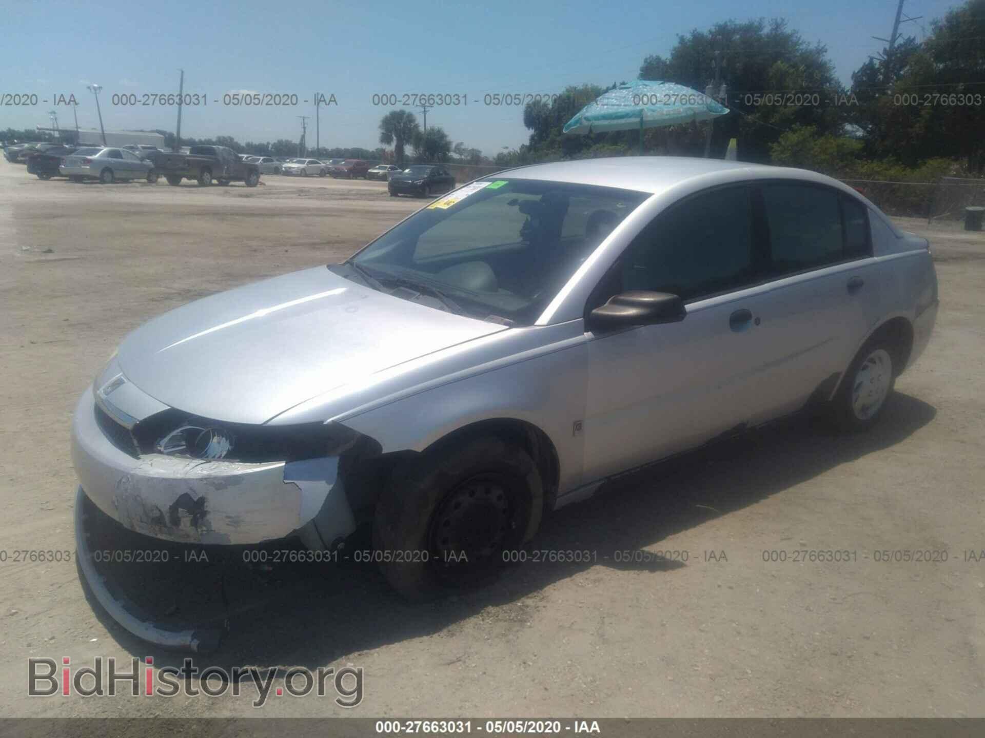 2003 SATURN ION - VIN: 1G8AG52F73Z161969 - Фото 2
