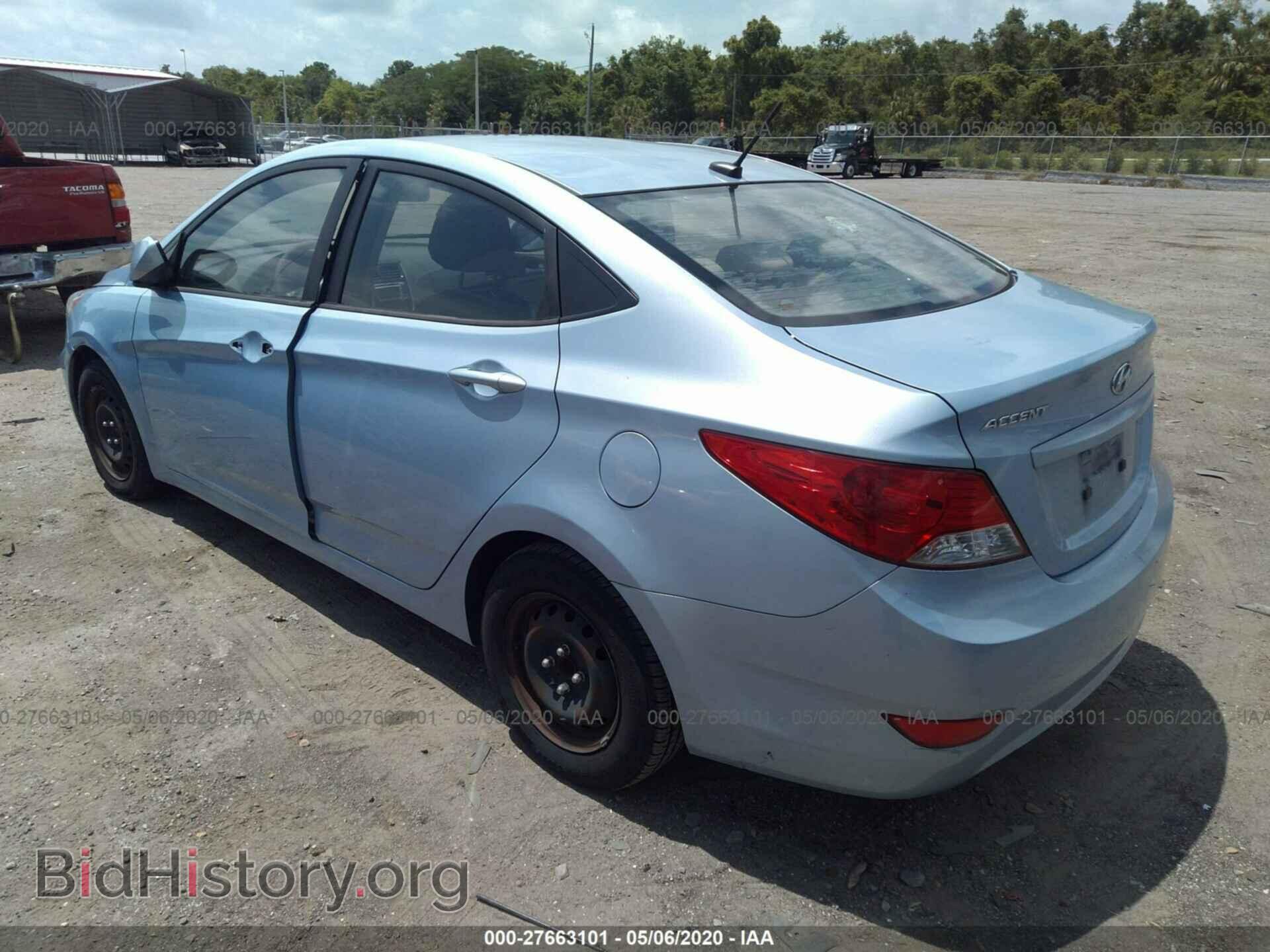 2012 HYUNDAI ACCENT - VIN: KMHCT4AE3CU262982 - Фото 3