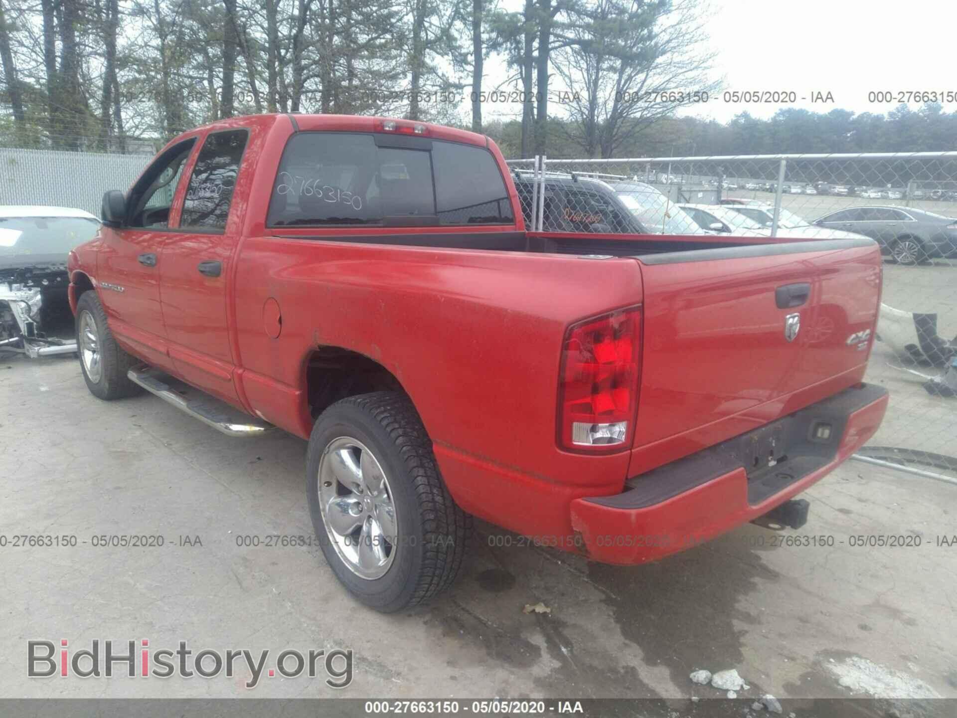 2005 DODGE RAM 1500 - VIN: 1D7HU18D15S336309 - Фото 3