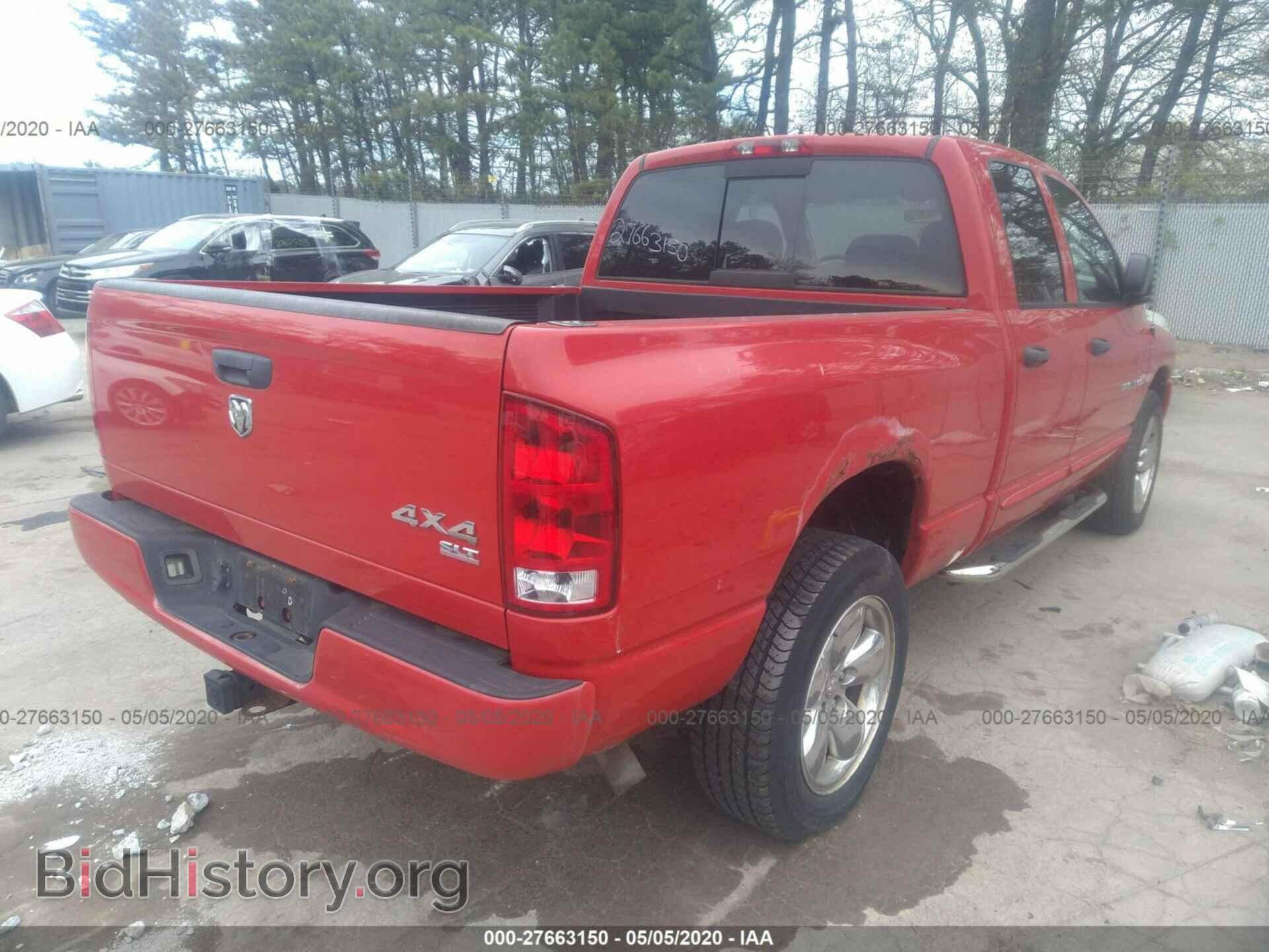 2005 DODGE RAM 1500 - VIN: 1D7HU18D15S336309 - Фото 4