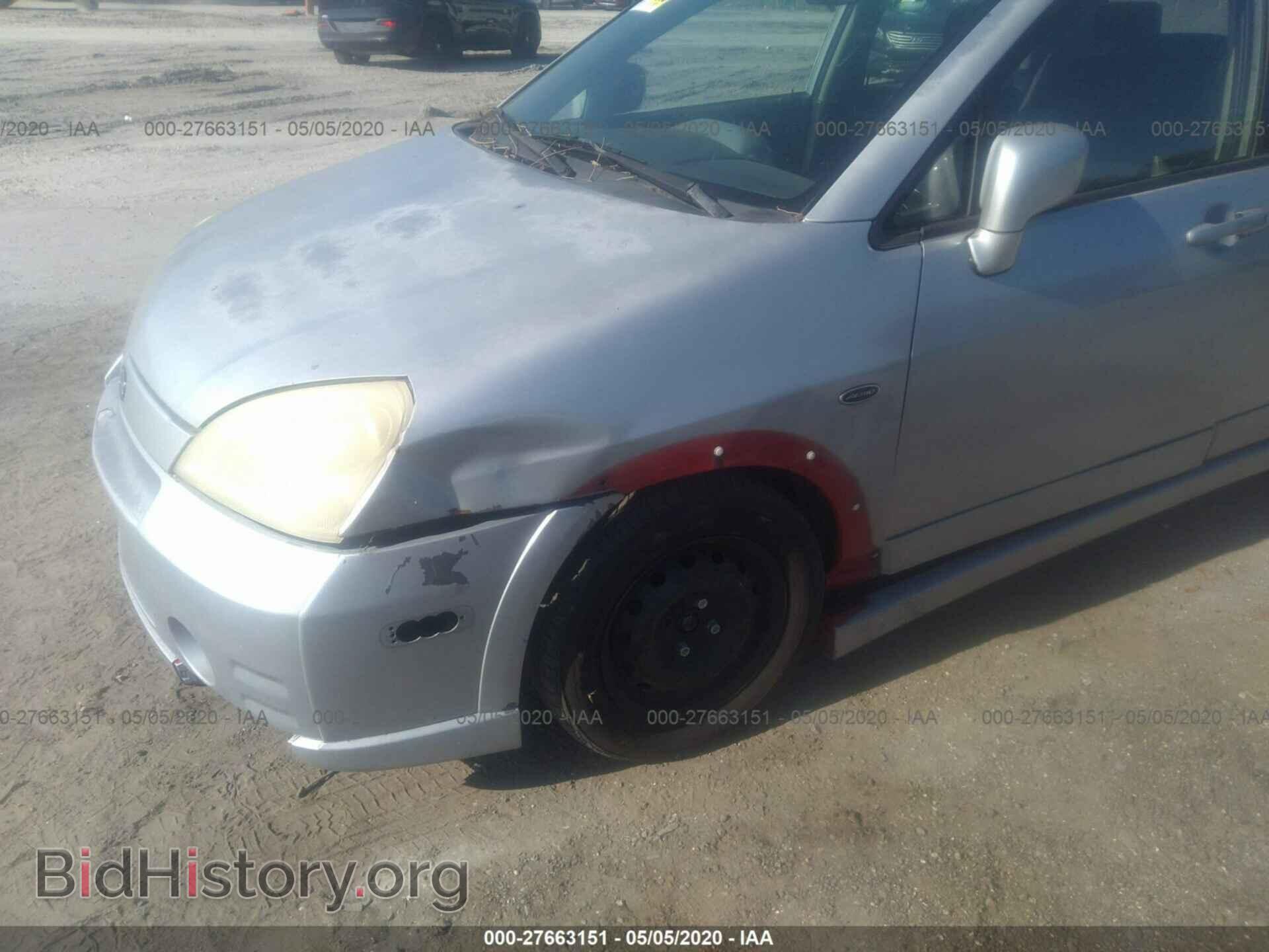 2003 SUZUKI AERIO - VIN: JS2RA41S135160560 - Фото 6